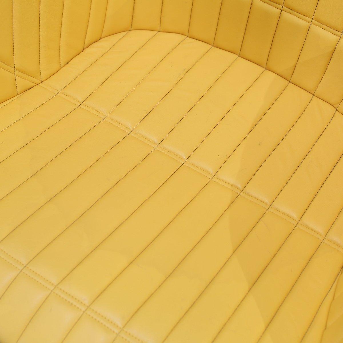 Ligne Roset Yellow Facett Armchair by R. & E. Bouroullec For Sale 2