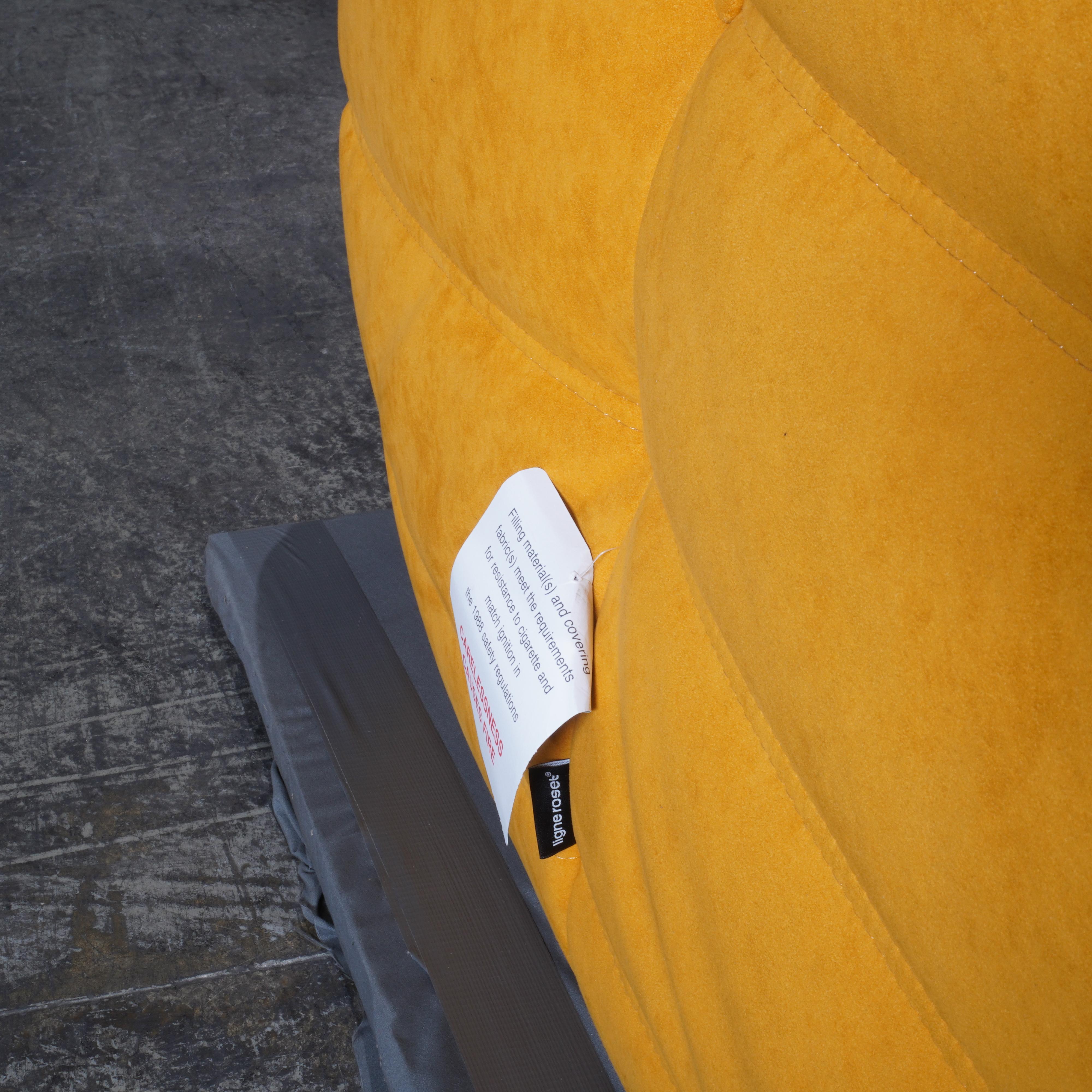 Mid-Century Modern Ligne Roset Yellow Togo Armchair ONLY by Michel Ducaroy