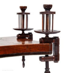 Lignum Vitae Treen Vices Pair of Minature Tree of Life