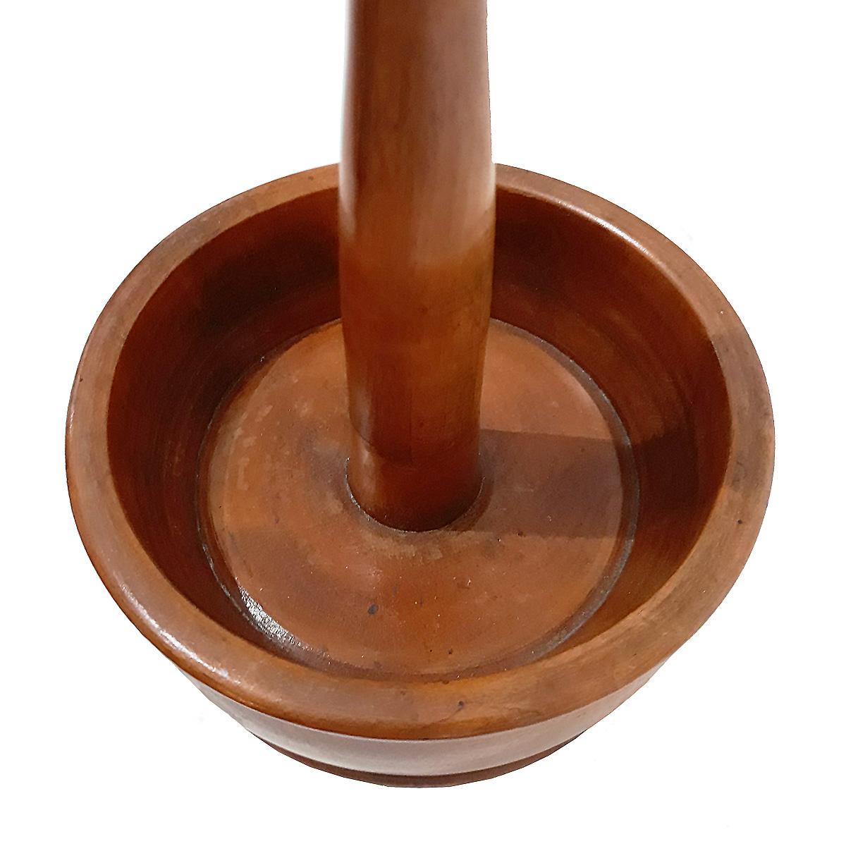 Mid-20th Century Lignum Vitae Turned Lemon Squeezer, from the Carter Burden Jr. Collection For Sale