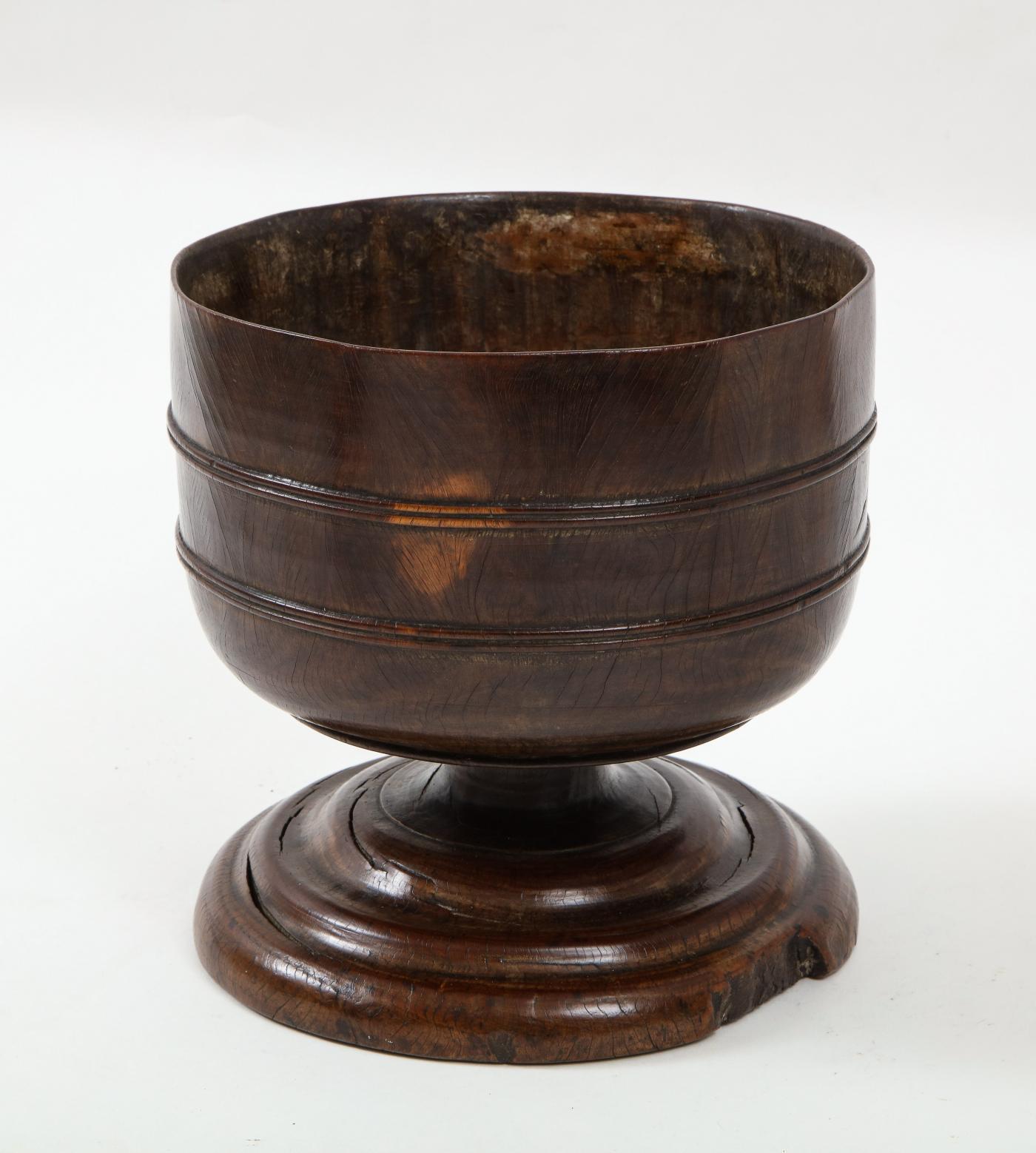 Charles II Bol Lignum Vitae Wassail en vente