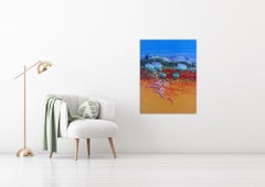 Les Alpilles Pres D´arles - Landscape Art by Liisa Corbiere