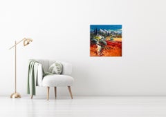 Les Alpilles Pres De St Remy - Landscape Art by Liisa Corbiere