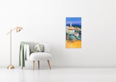 Montemaggiore En Corse - Landscape Art by Liisa Corbiere