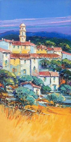 Montemaggiore En Corse - Landscape Art by Liisa Corbiere