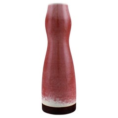 Liisa Hallamaa for Arabia, Unique Vase in Glazed Ceramics, 1960s