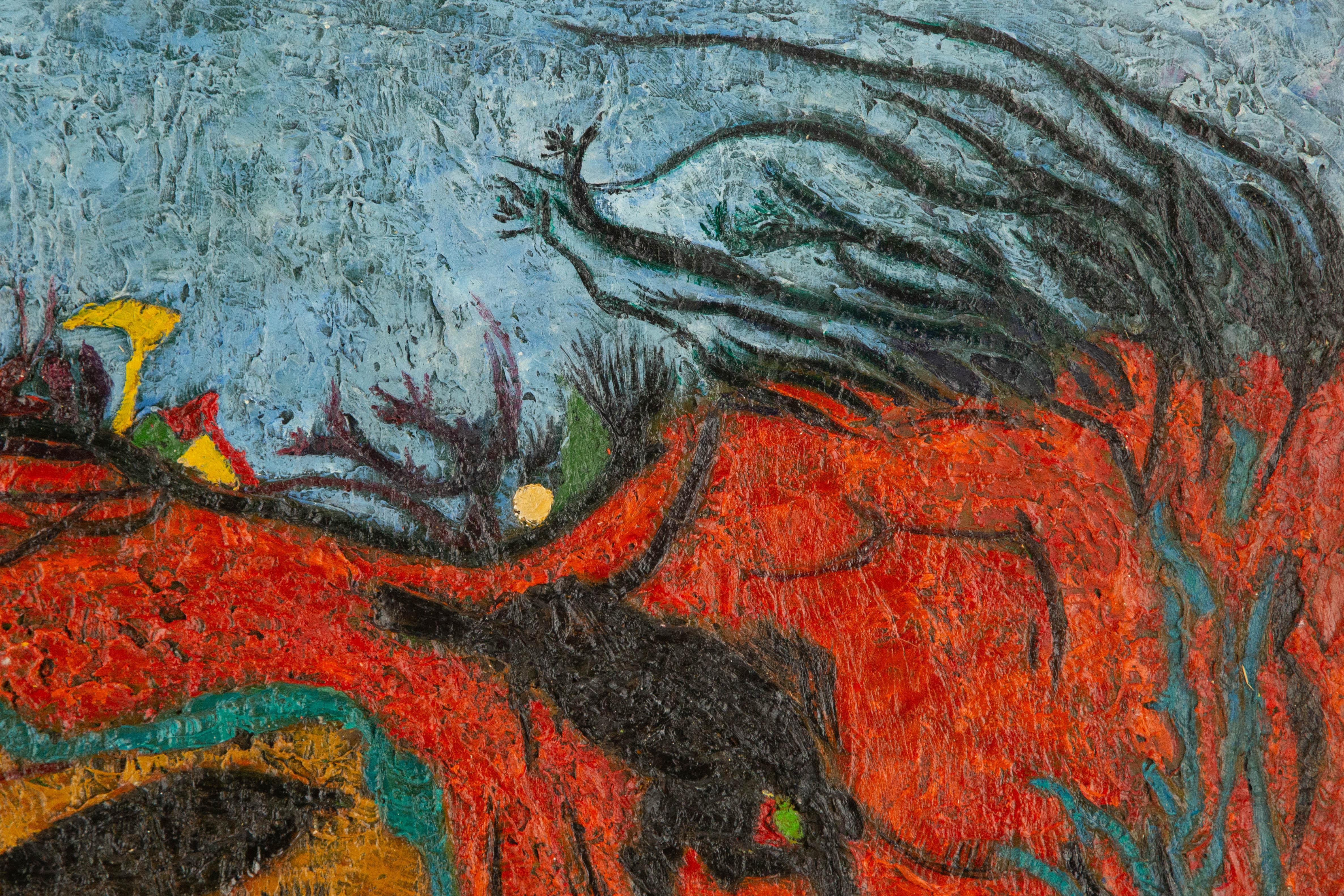 Lijian Li, tecnica mista originale contemporanea 