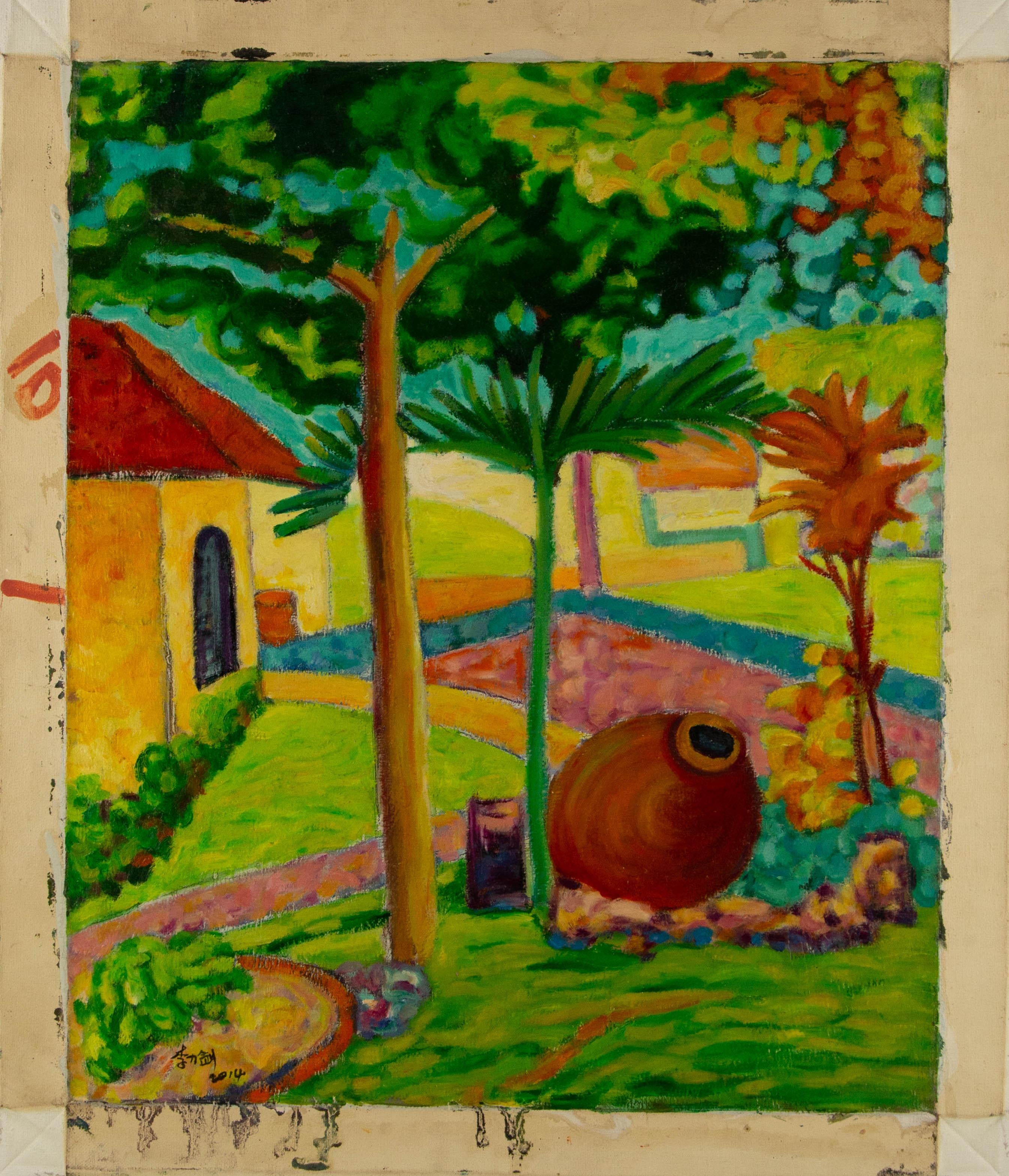 Lijian Li Zeitgenössisches Original Öl auf Leinwand 