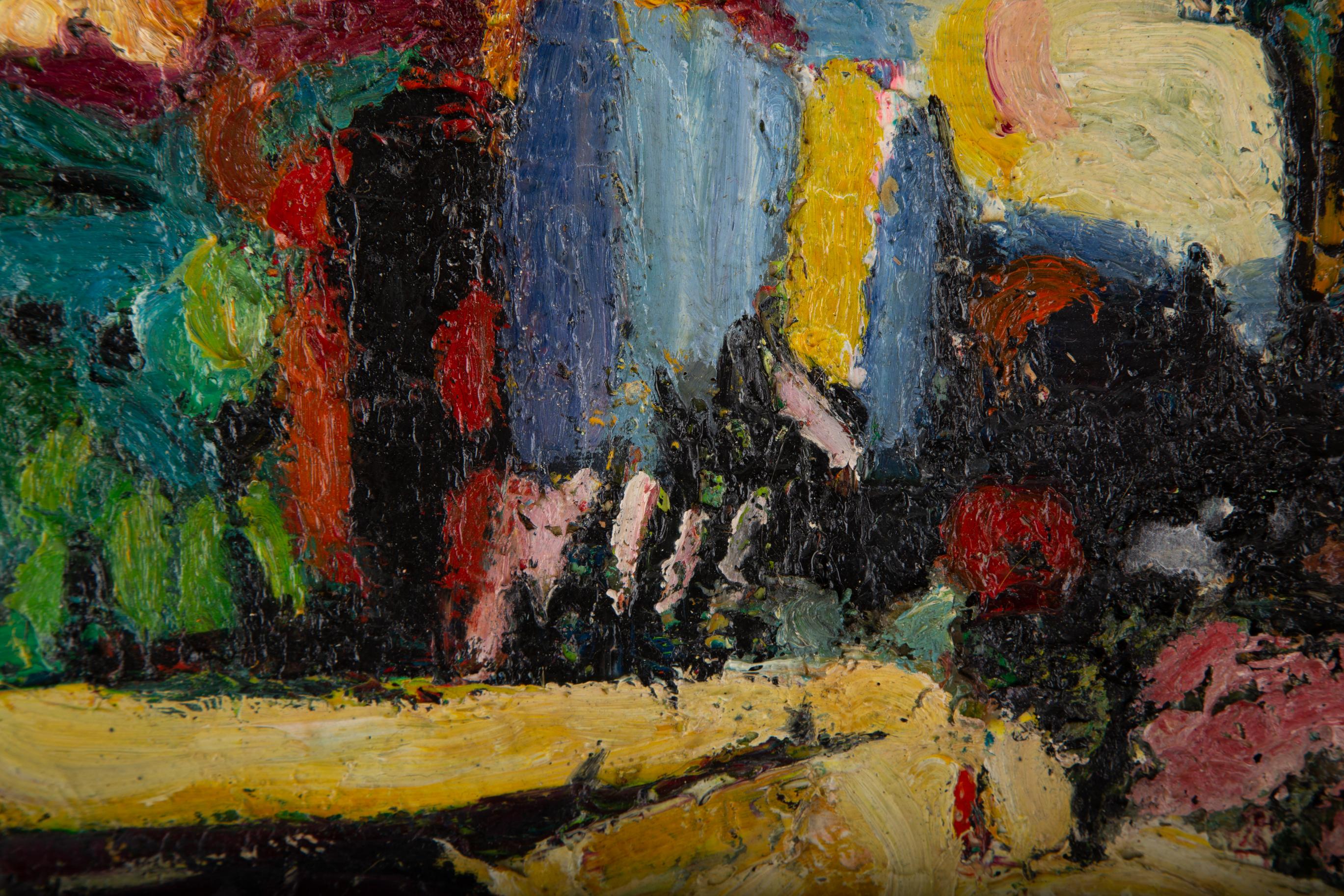 Lijian Li Impressionist Original Oil On Canvas 