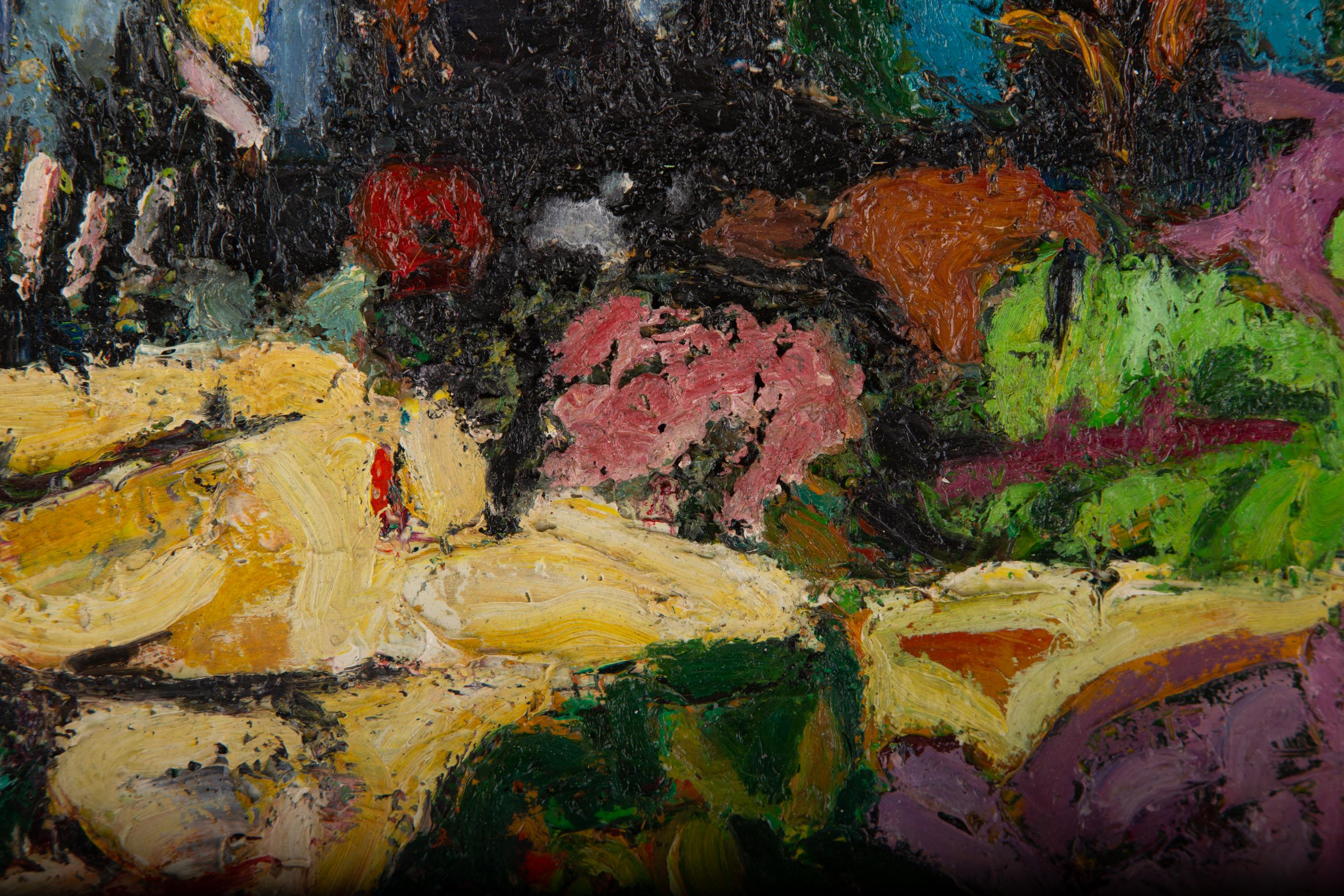 Lijian Li Impressionist Original Oil On Canvas 