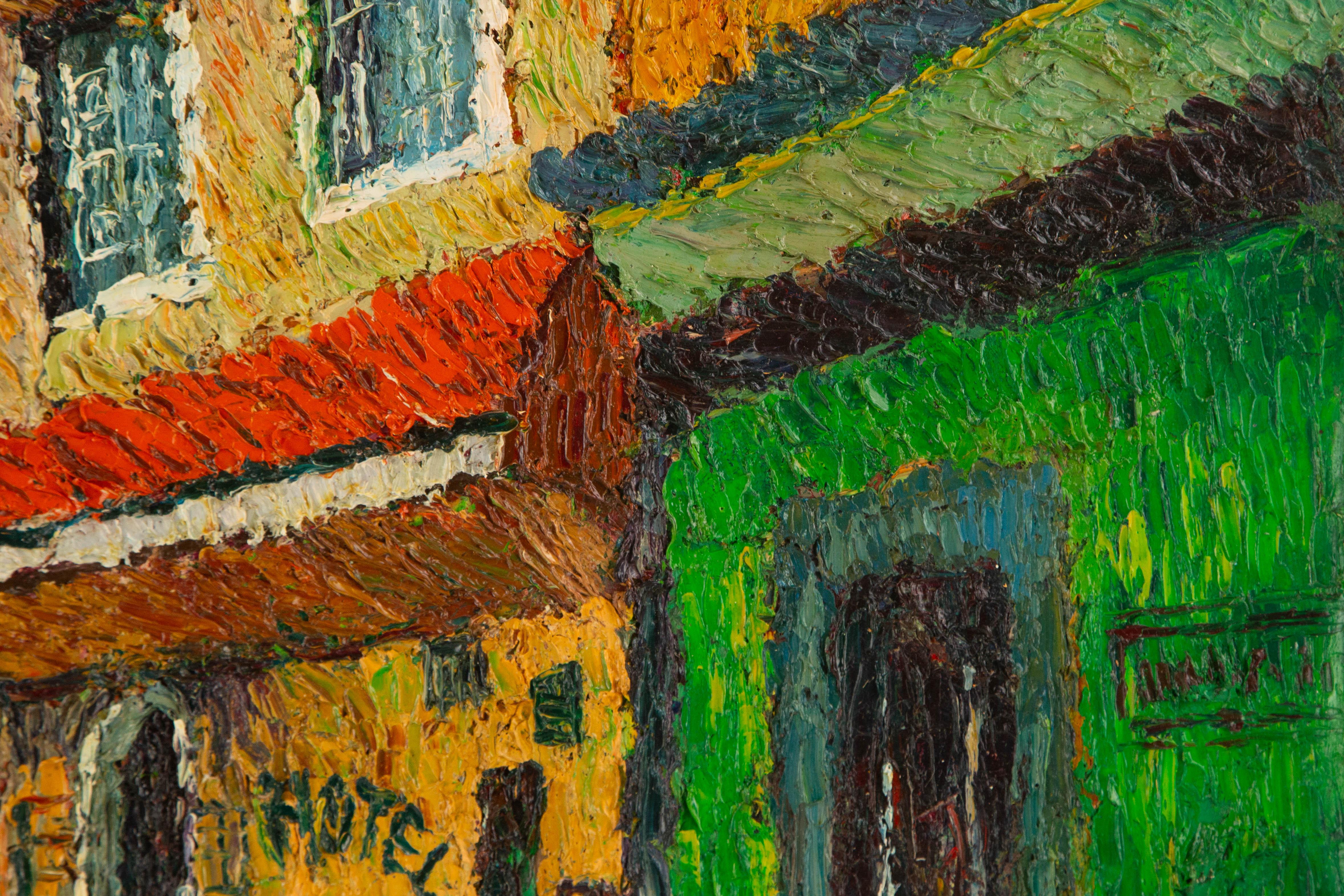 Lijian Li Stillleben Original Öl auf Leinwand 