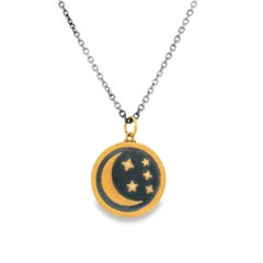 Lika BeharTesori e Talismani, Collezione di MEDAGLIE Yin e Yang con Diamante