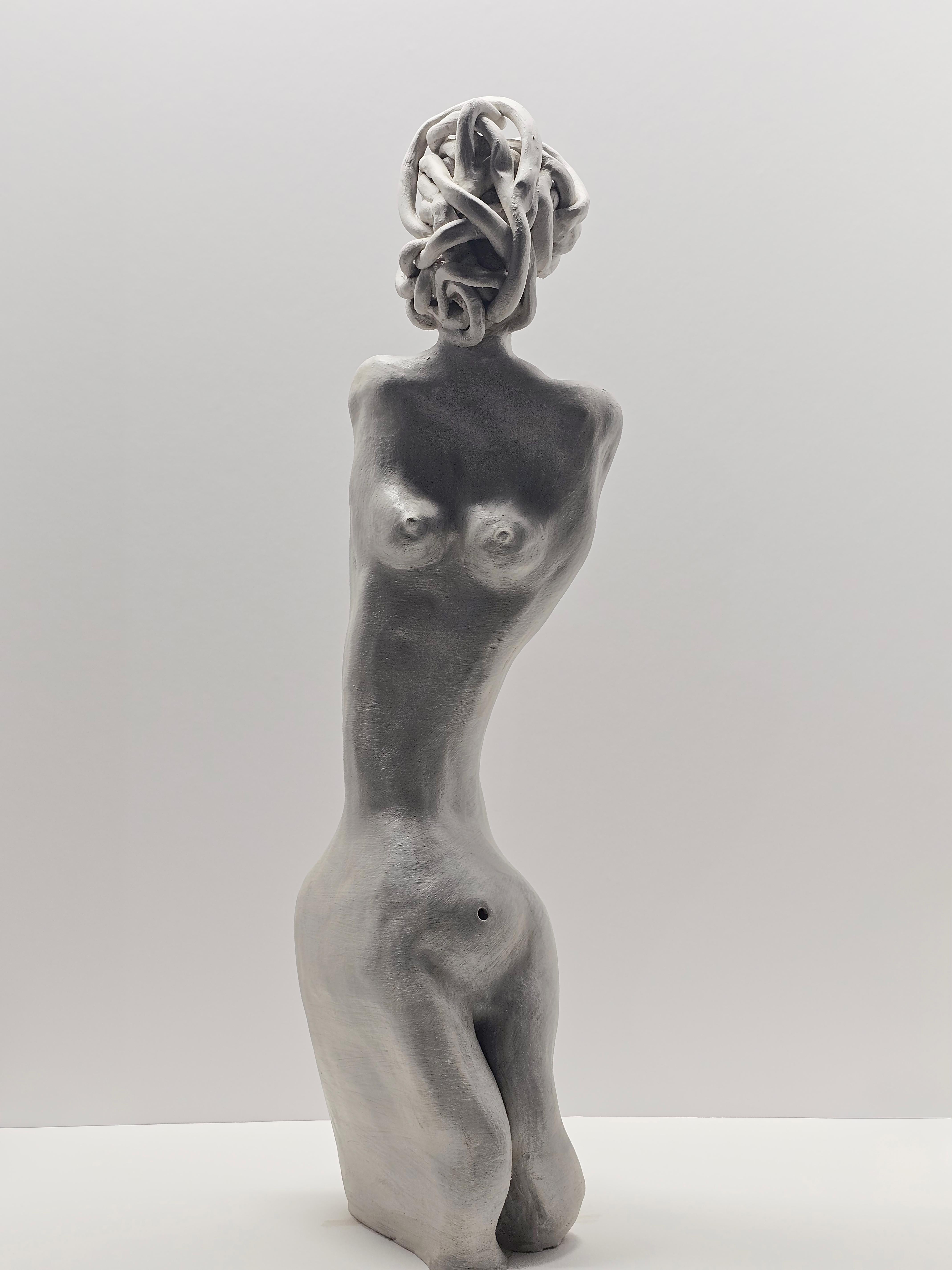 Escultura de cerámica 