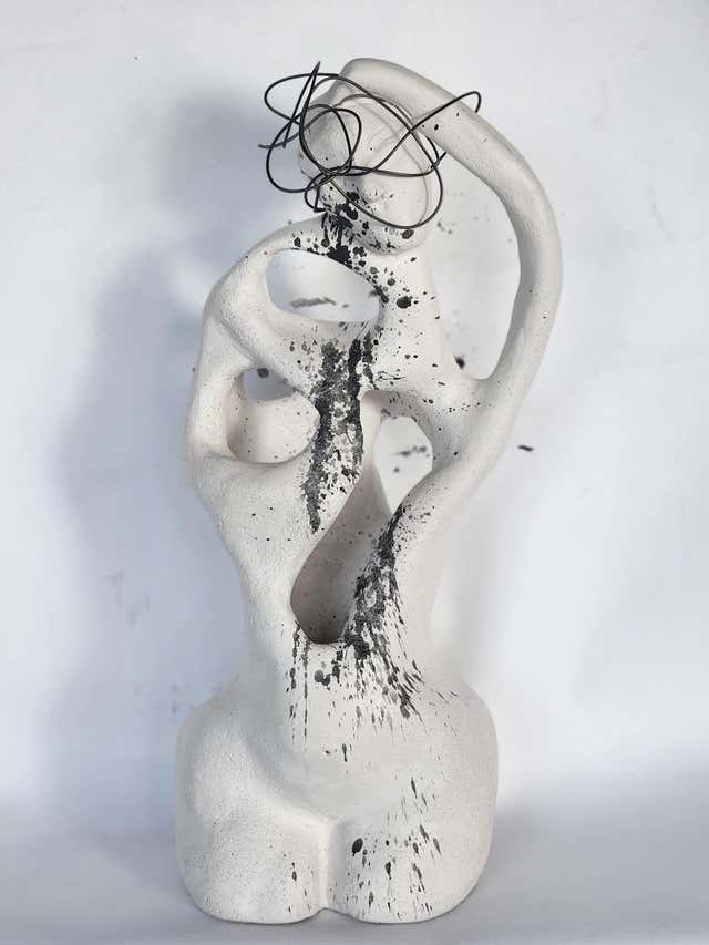 Ceramic Frame Abstract Ceramic Abstract Sculptures - 1,550 For Sale at 1stDibs | modern ...