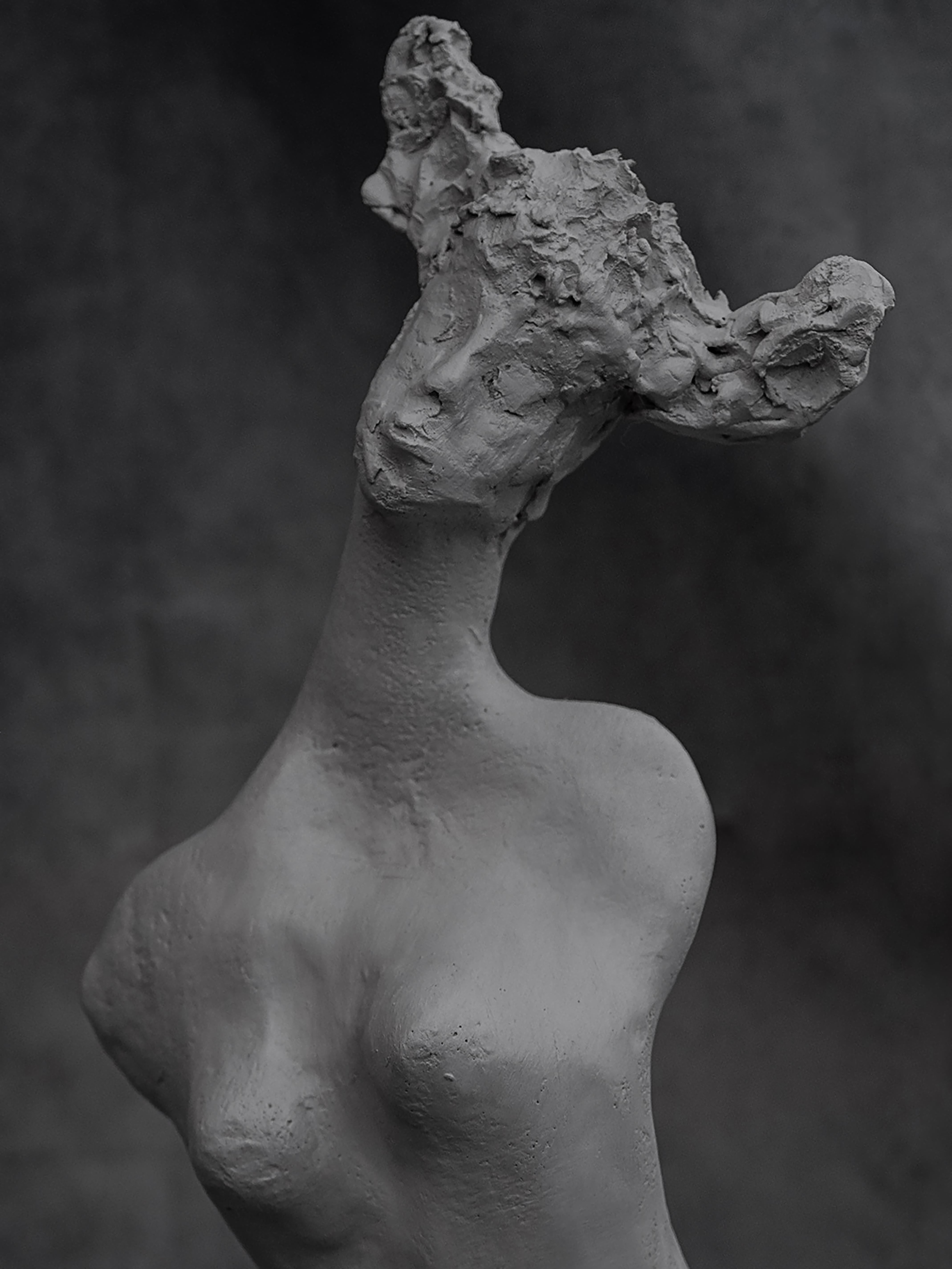 Escultura de cerámica 