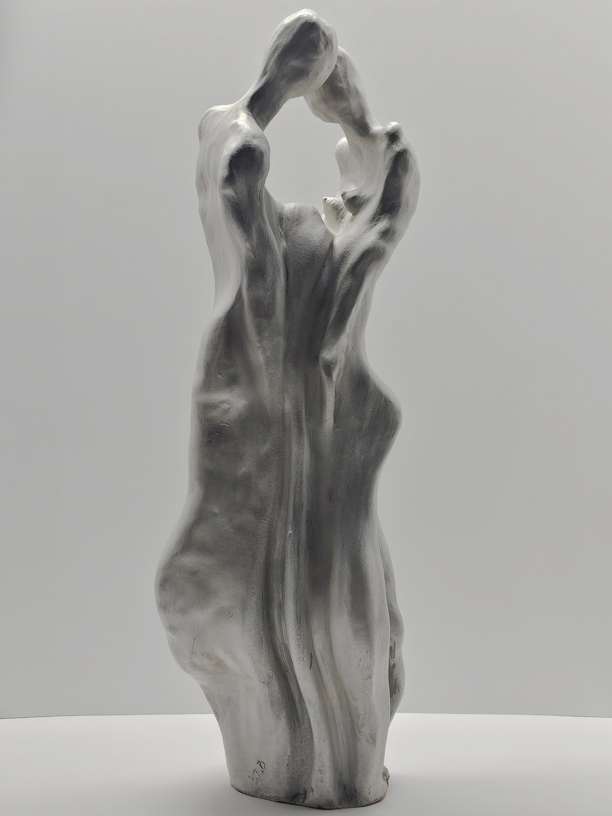 „Lovers 1“ Abstrakte Keramik-Skulptur 23