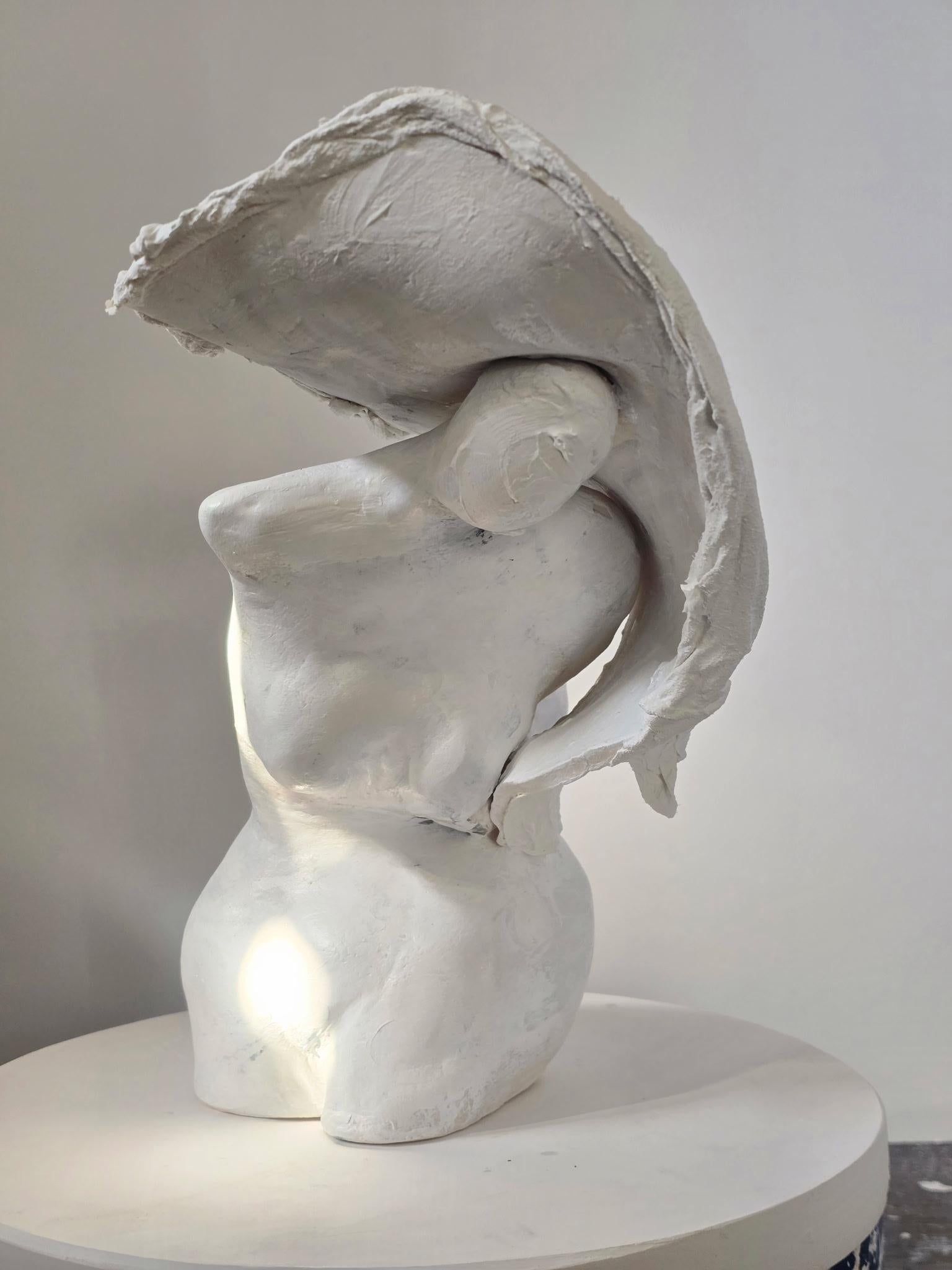 Sculpture abstraite en céramique 10