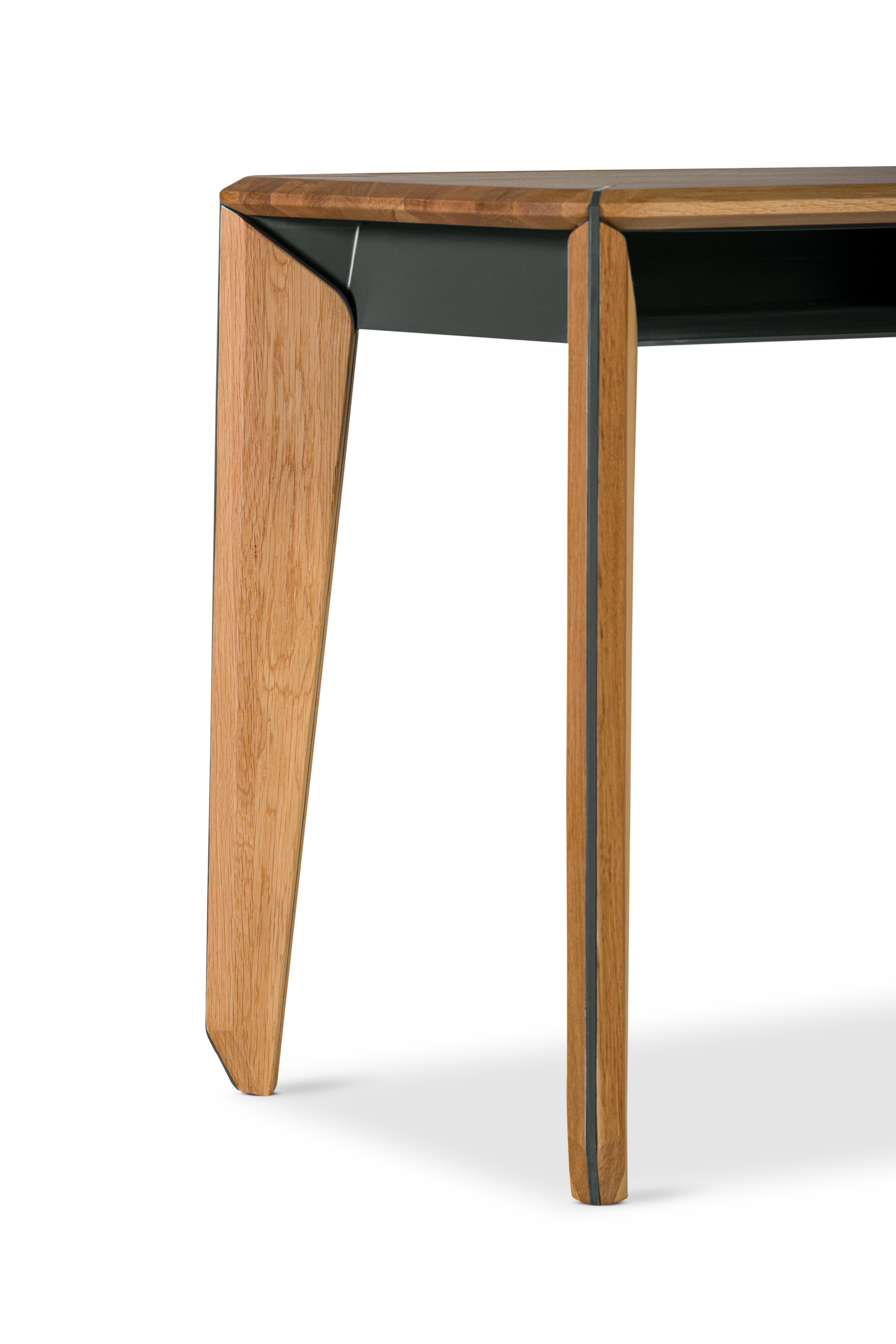 Oiled Lika Study Desk, Solid Wood Oak Dresser For Sale