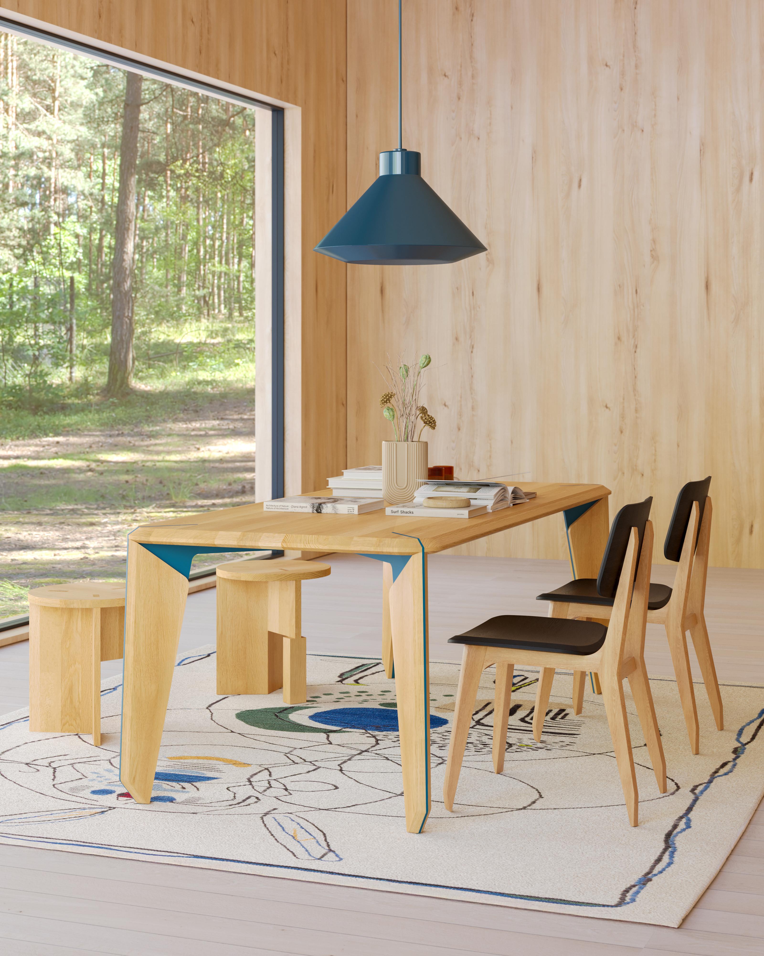 Mesa de comedor rectangular Lika para 6 personas en venta 1