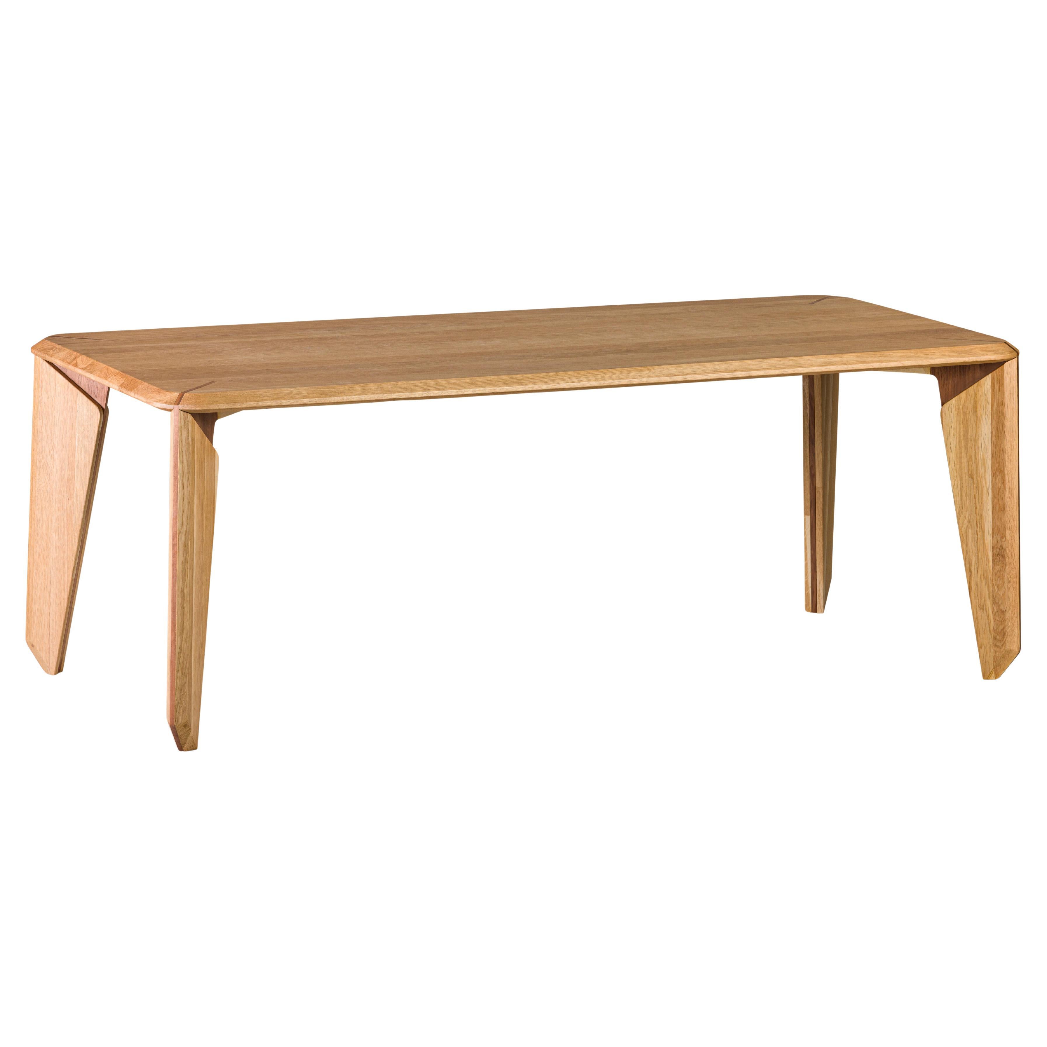 Lika Table à manger rectangulaire 6 personnes