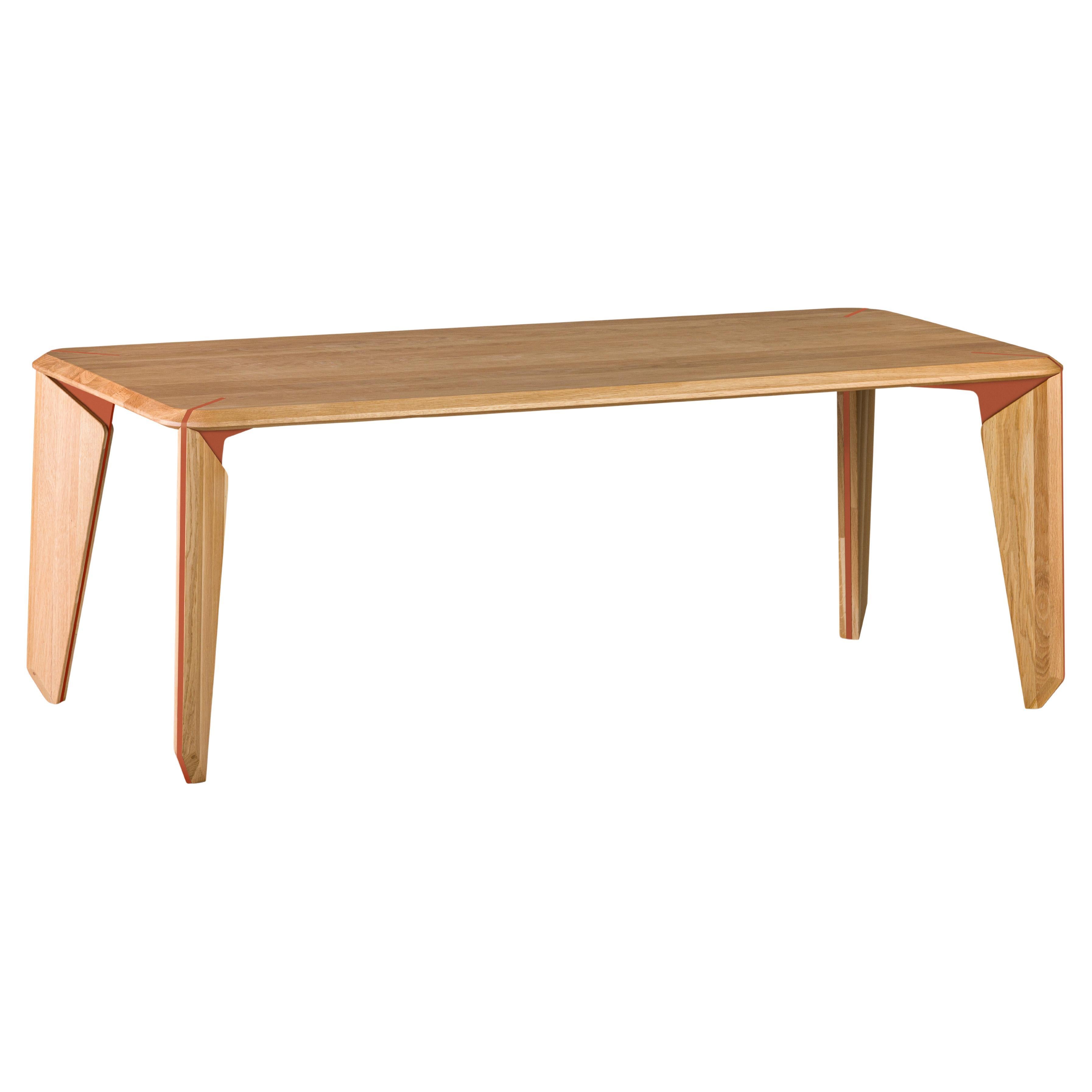 Lika Table à manger rectangulaire 6 personnes