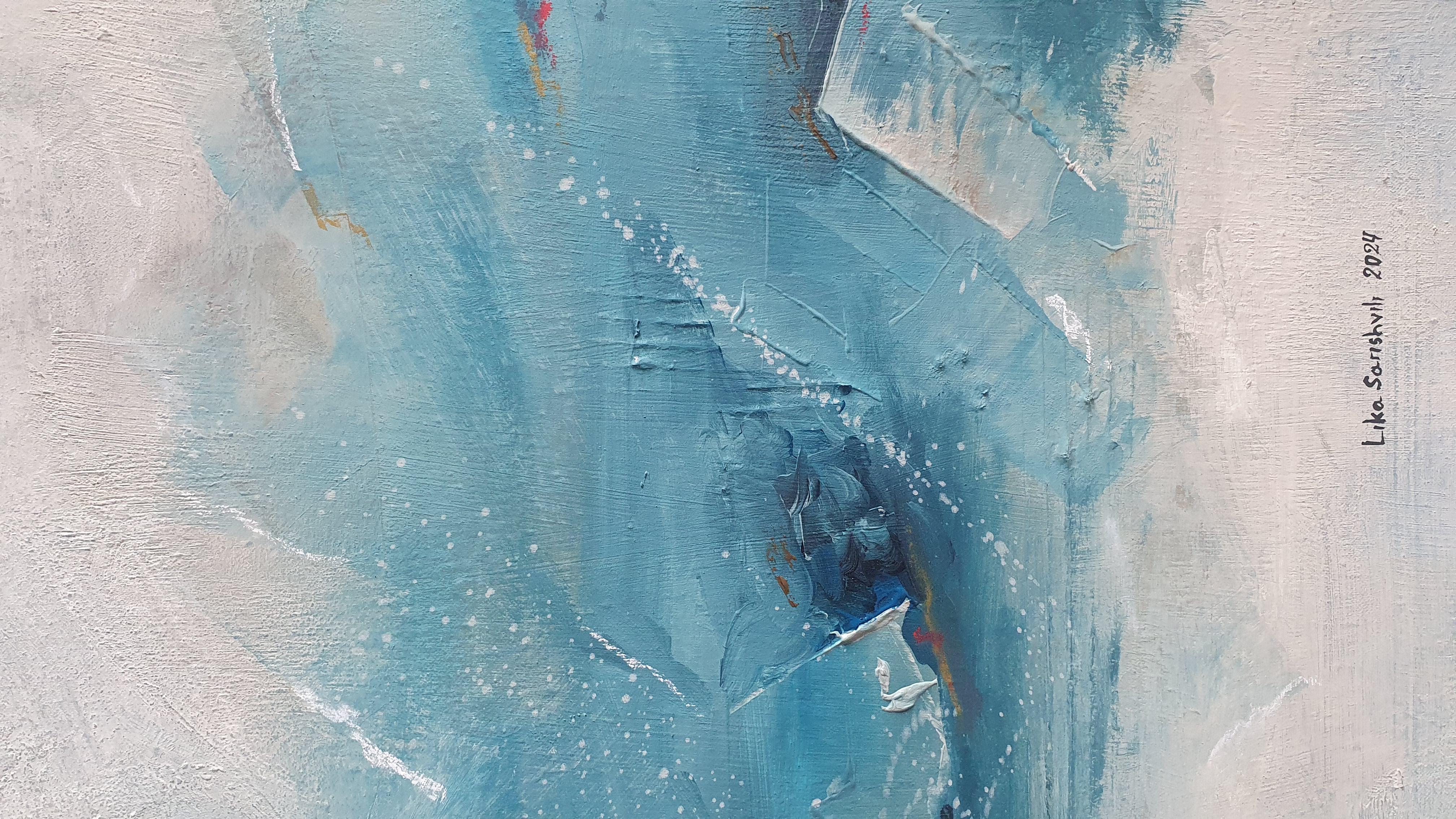 Georgian Contemporary Art by Lika Sarishvili - Abstraction For Sale 2