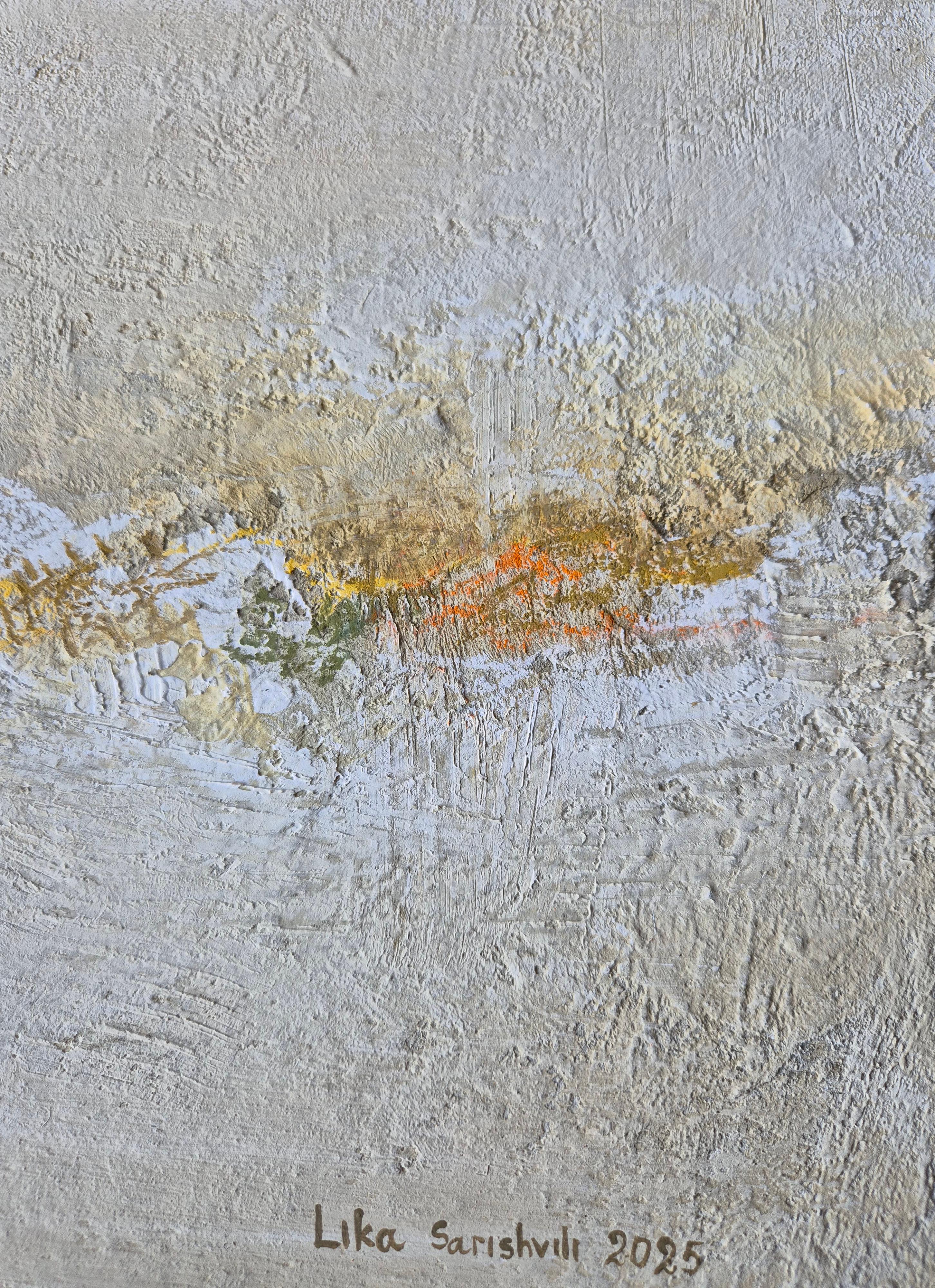 Arte contemporanea georgiana di Lika Sarishvili - Paesaggio 1 in vendita 1