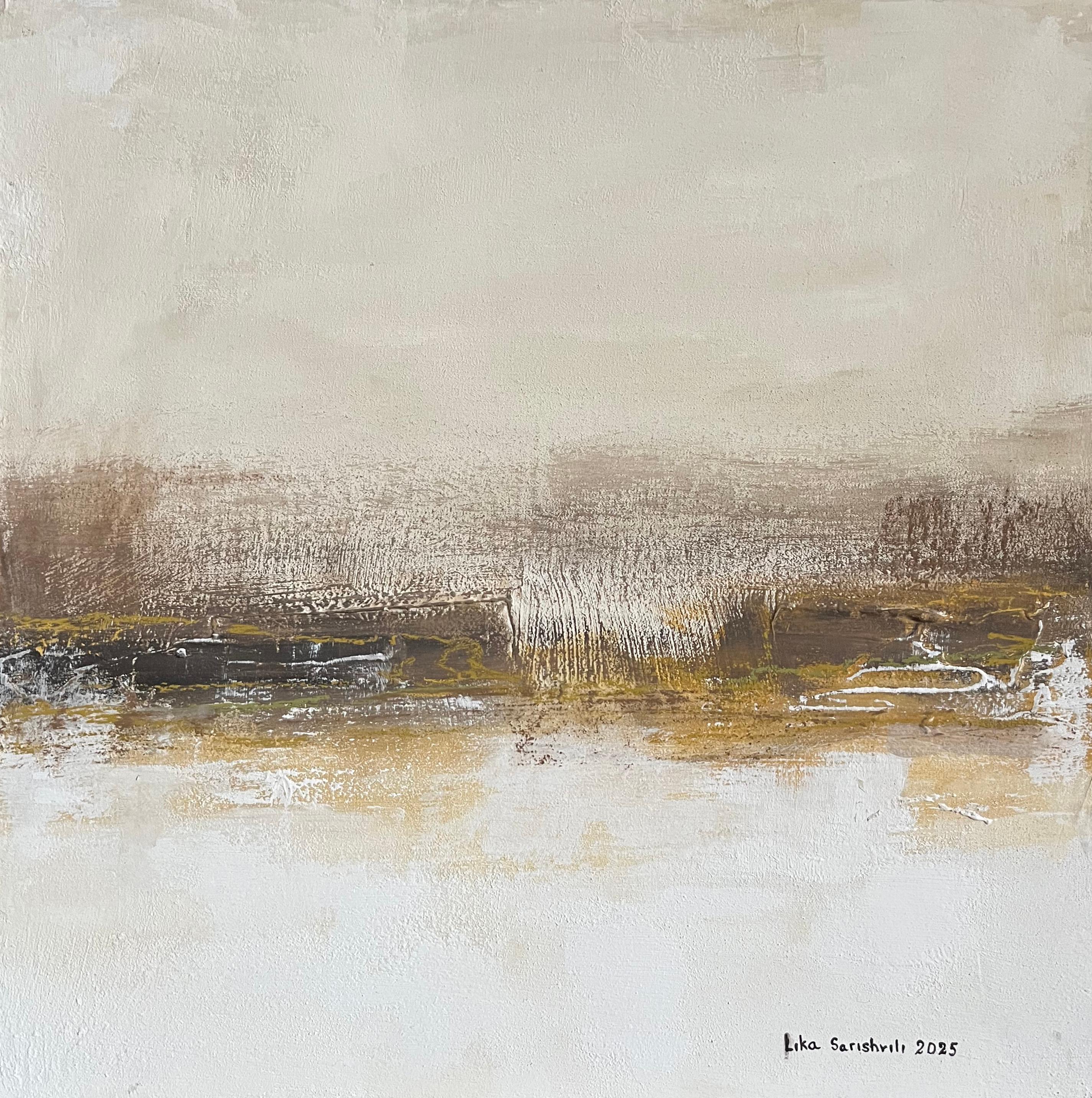 Zeitgenössische georgische Kunst von Lika Sarishvili - Landschaft 2 im Angebot 4