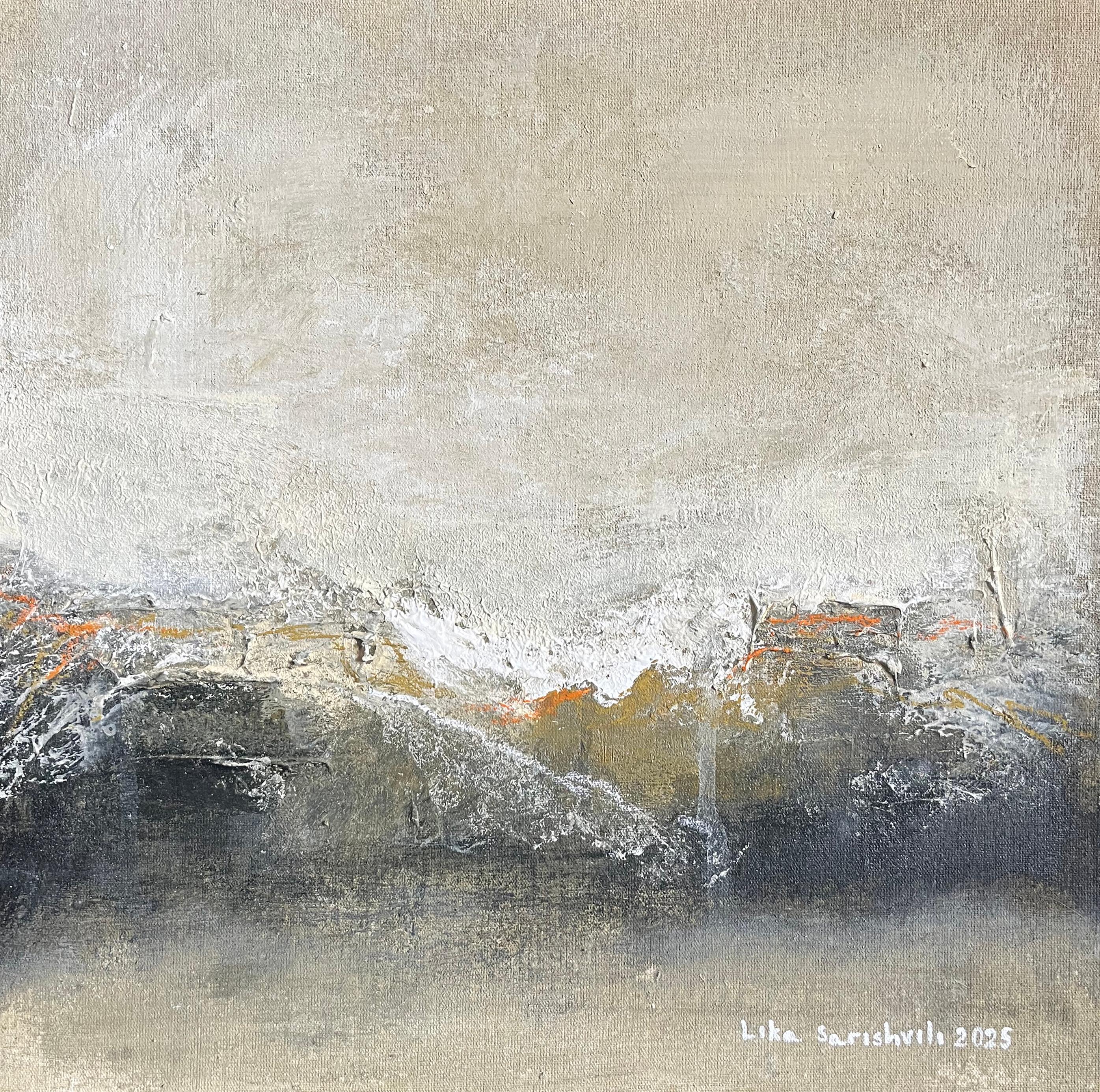 Pastell, Acryl auf Leinwand

Lika Sarishvili ist eine georgische Künstlerin, die 1988 geboren wurde und in Tiflis, Georgien, lebt und arbeitet. Im Jahr 2012 erwarb sie einen Master-Abschluss an der Staatlichen Kunstakademie Tiflis. Seit 2022 ist sie