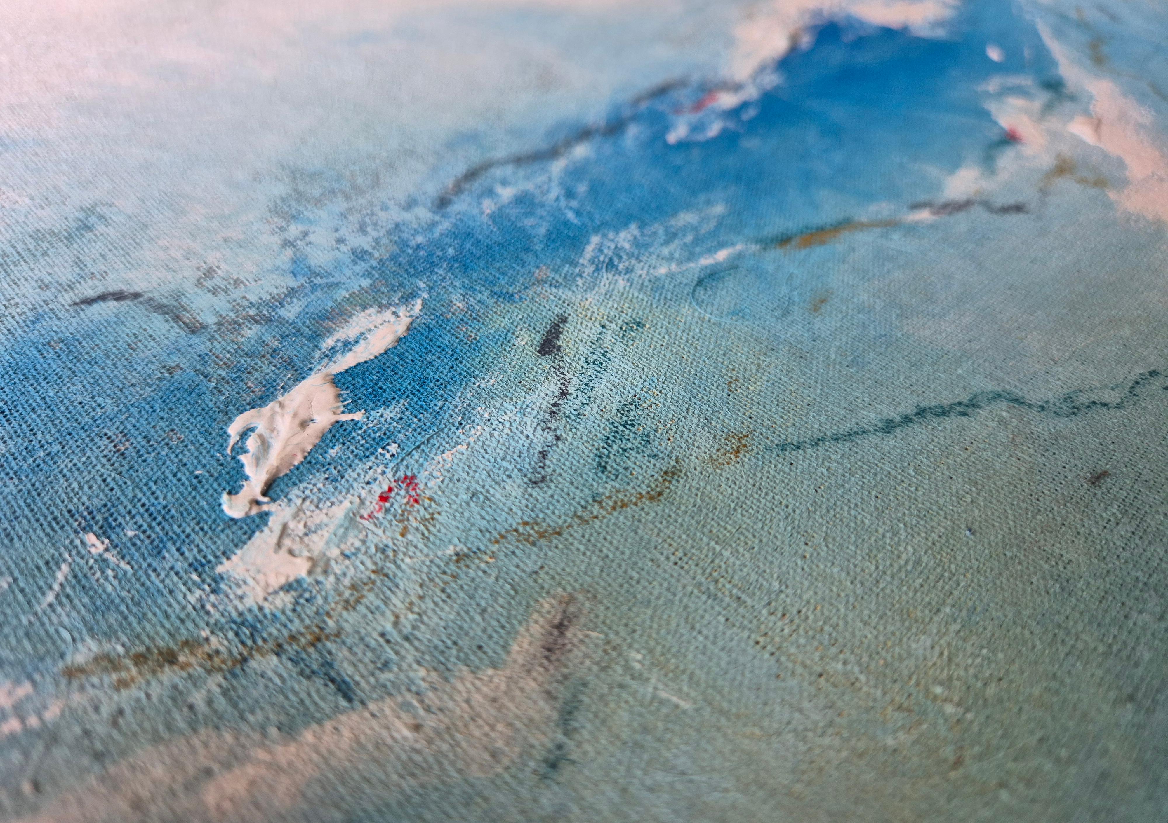 Arte contemporanea georgiana di Lika Sarishvili - Paesaggio in vendita 4