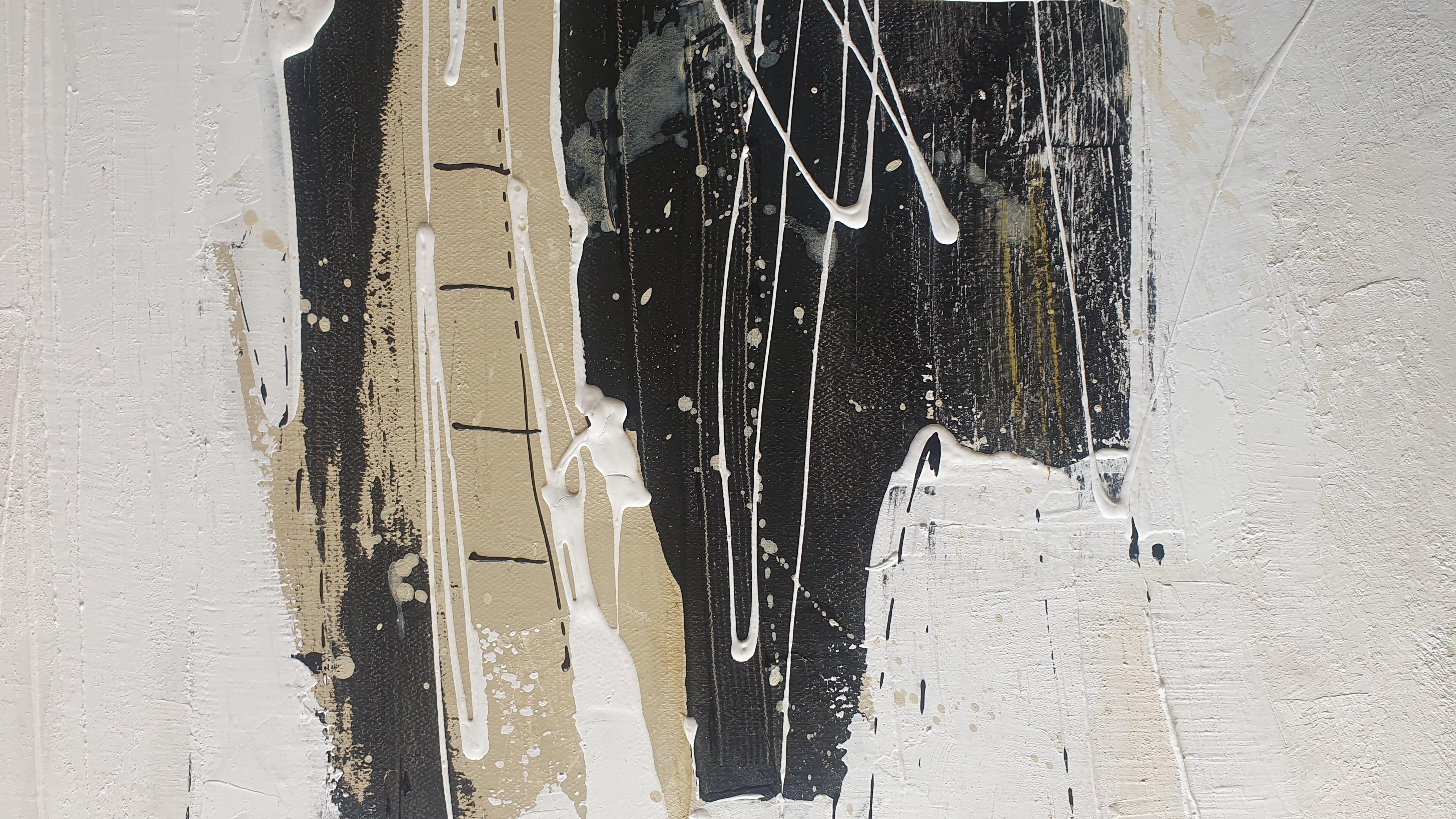 Zeitgenössische georgische Kunst von Lika Sarishvili - Melodie des Winters im Angebot 7