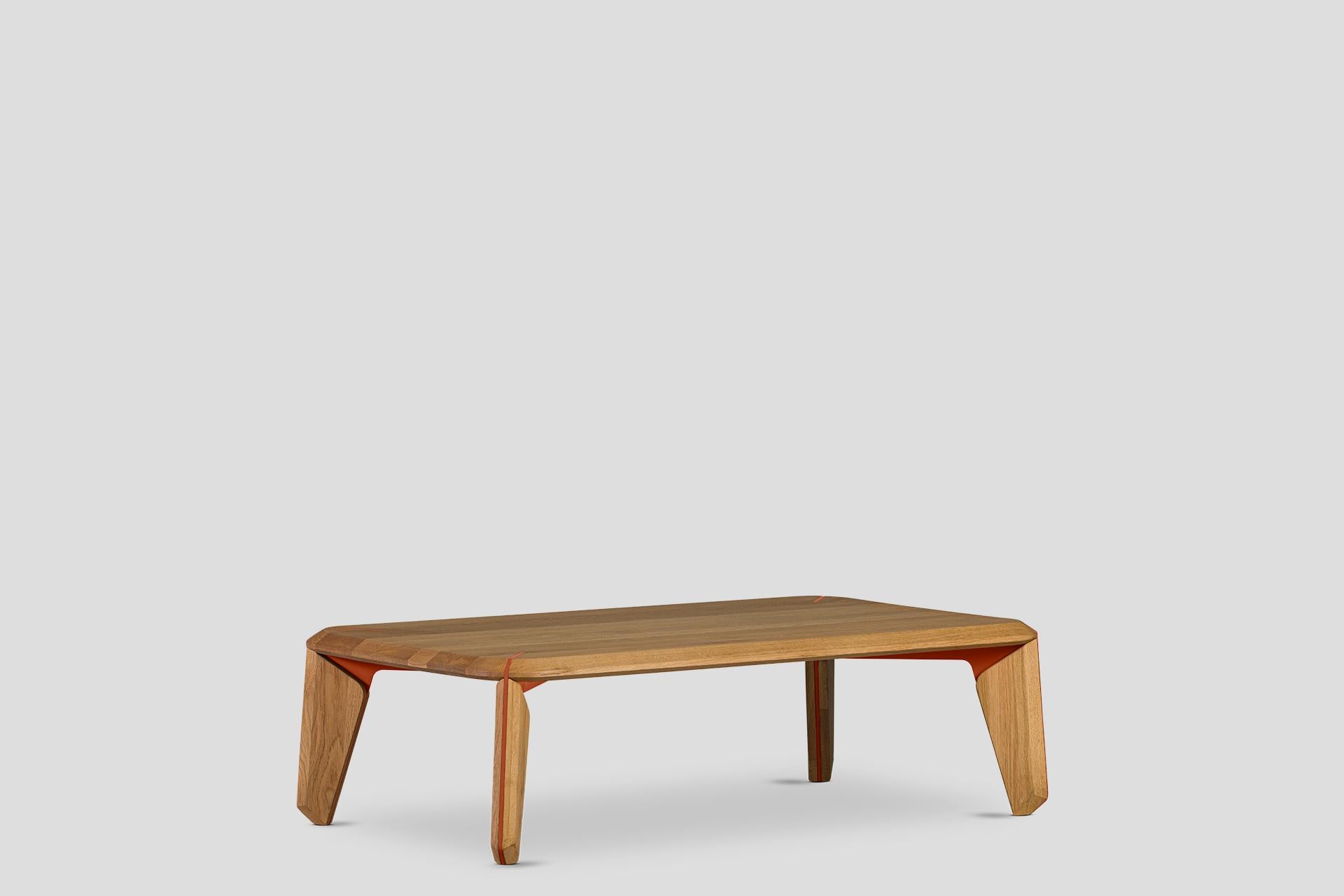 Modern and Stylish Design

Designed by Abra ID, Lika Solid Wood Oak Color Metal Detailed Rectangular Coffee Table draws attention with its modern and stylish design. The elegant combination of Turkish oak and anthracite metal details adds an