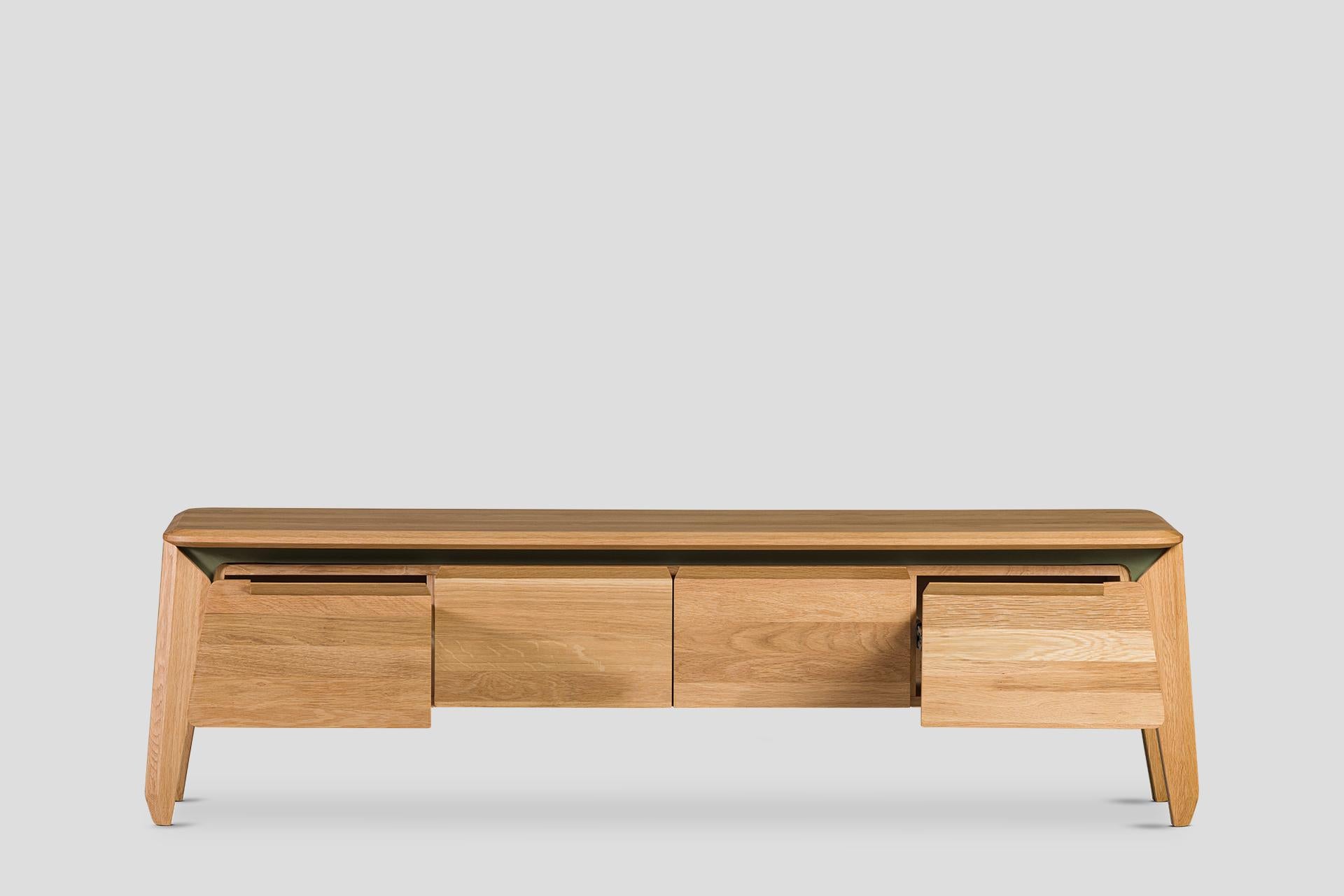 Lika TV Unit with Colorful Metal Details In New Condition For Sale In Okmeydanı, TR