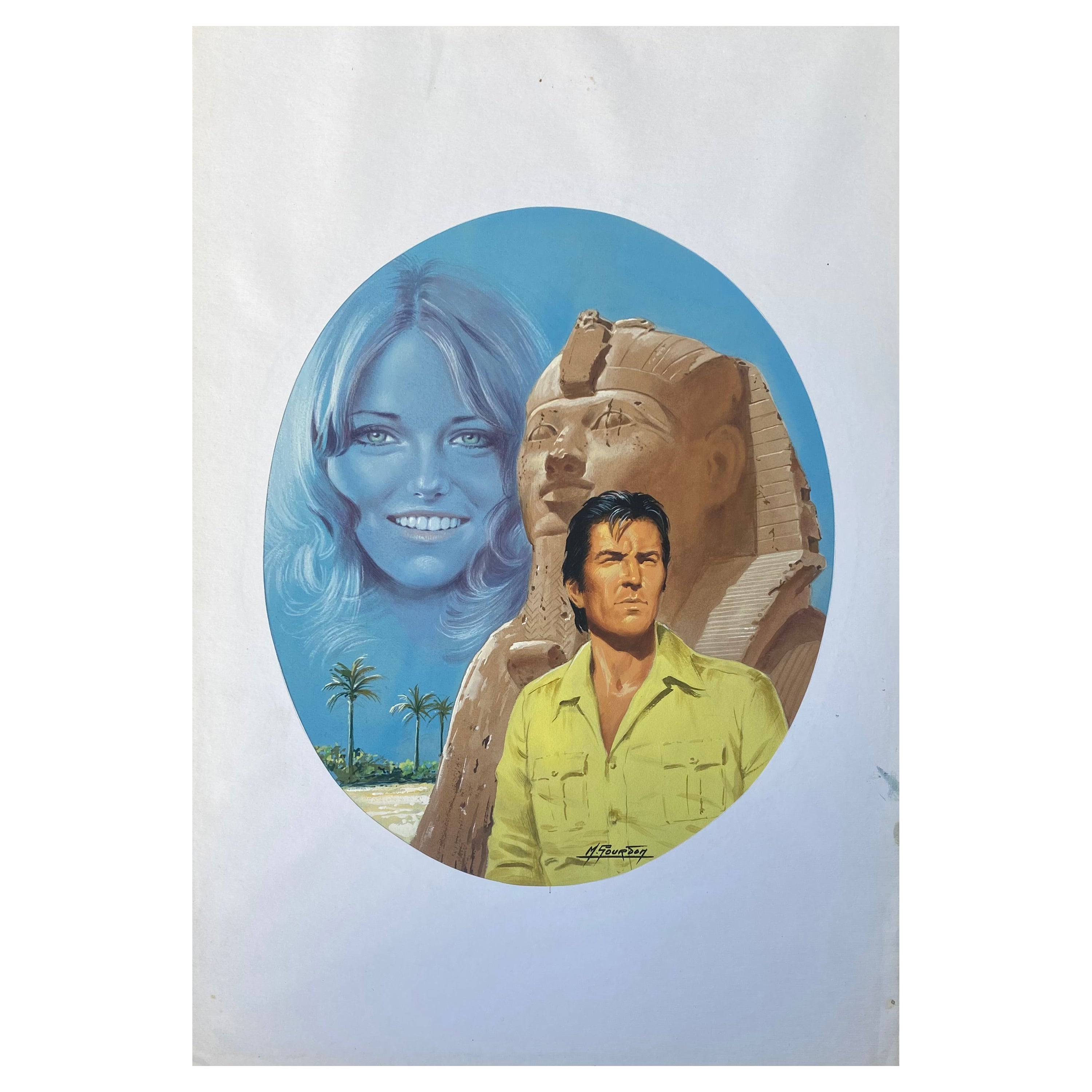 Wie ein Schilfrohr ... von Cécile Beauregard - M.Gourdon im Angebot