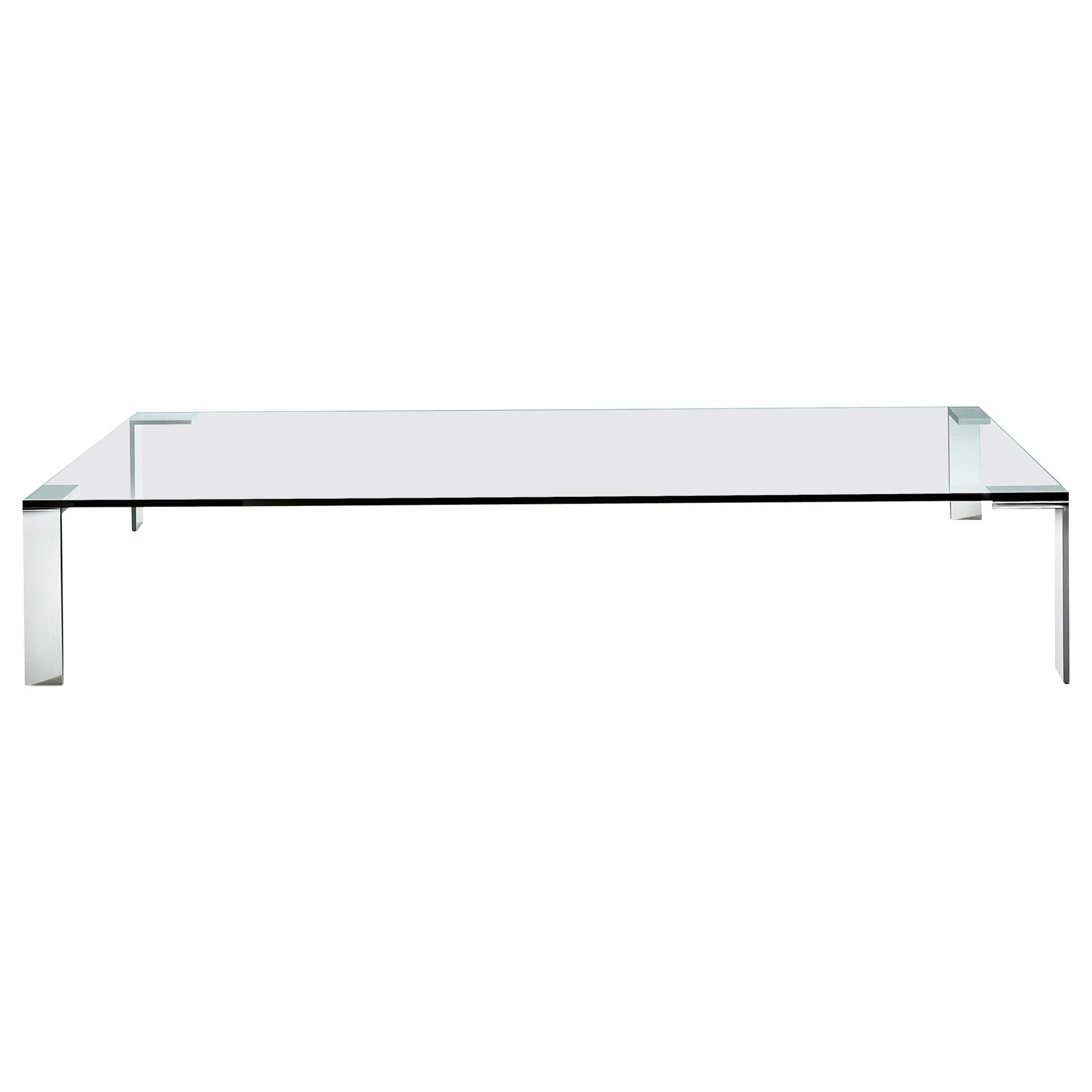 Liko Glass Coffee Table by Arik Levy & Desalto For Sale