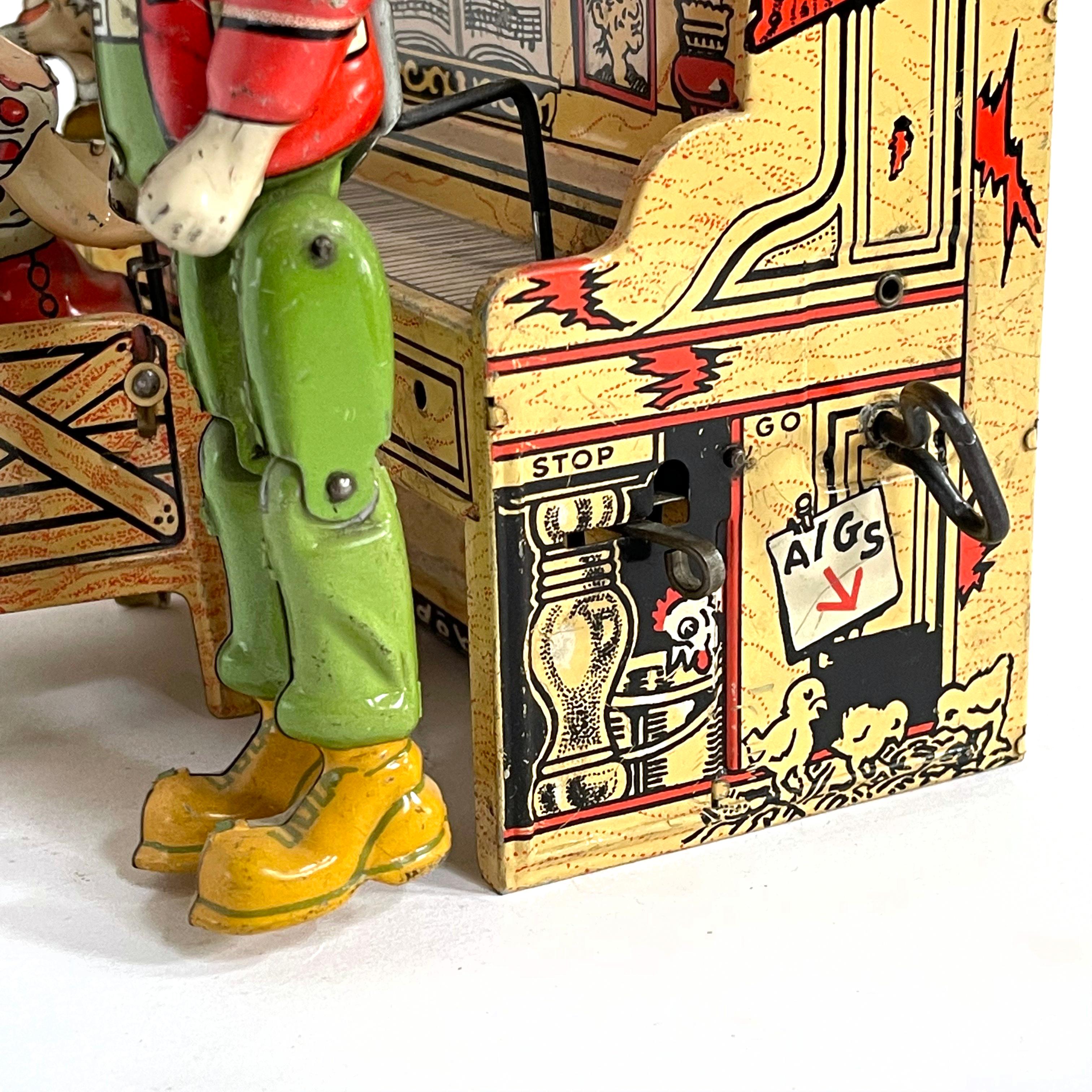 Lil Abner Dogpatch Band Tin Litho Windup Unique Art Co. en vente 1