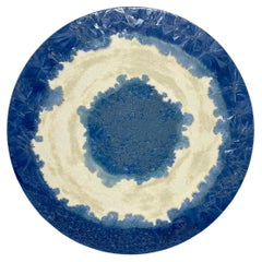 Étoile de cloche, peinture en céramique à glaçure cristalline de William Edwards