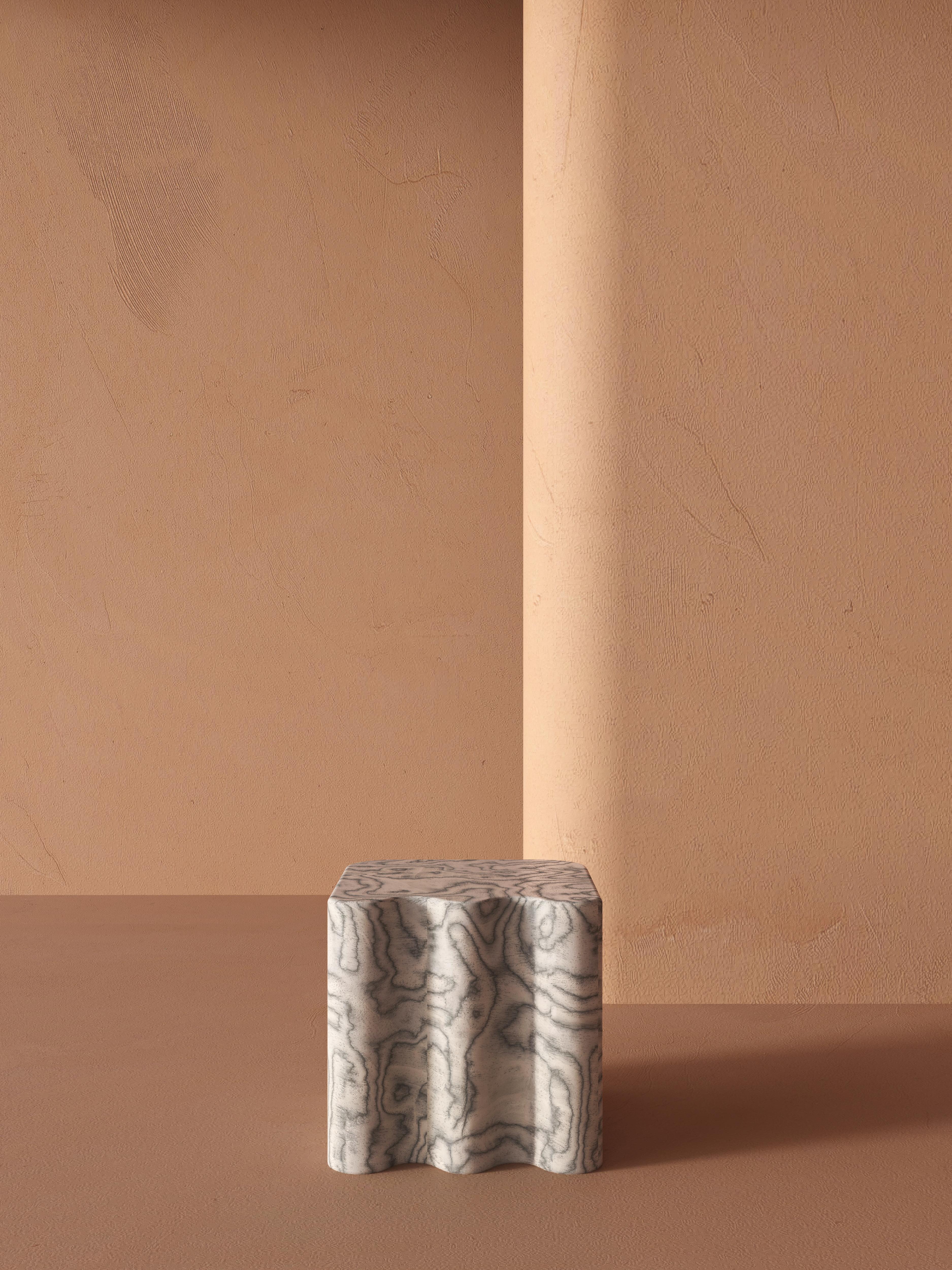 Art Deco 'Lil'' Stool or Side Table by Tugba Ata For Sale