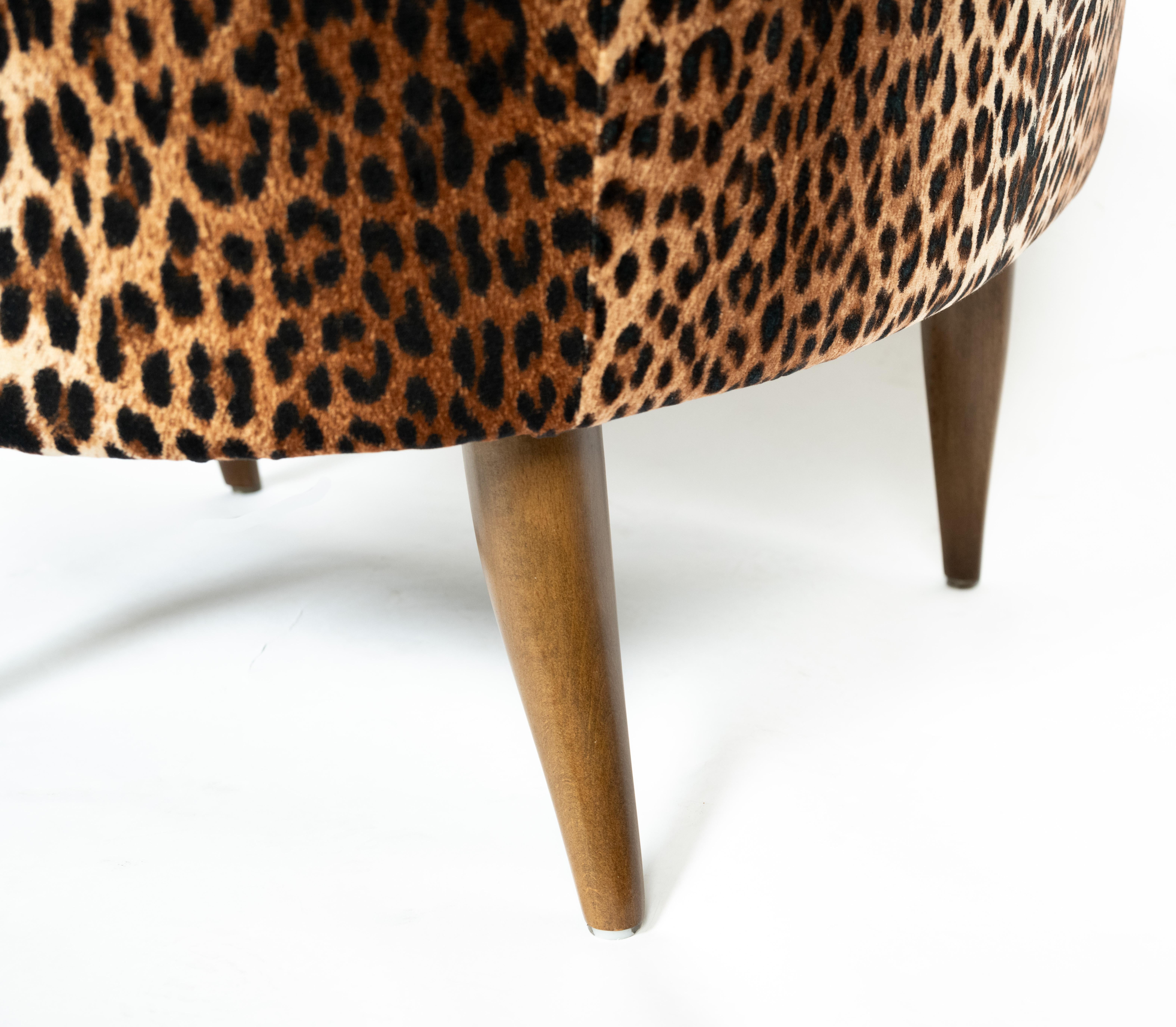 Fabric ‘Lila Adam’ Chair Swedish Midcentury Design Armchair Kerstin Hörlin-Holmquist For Sale