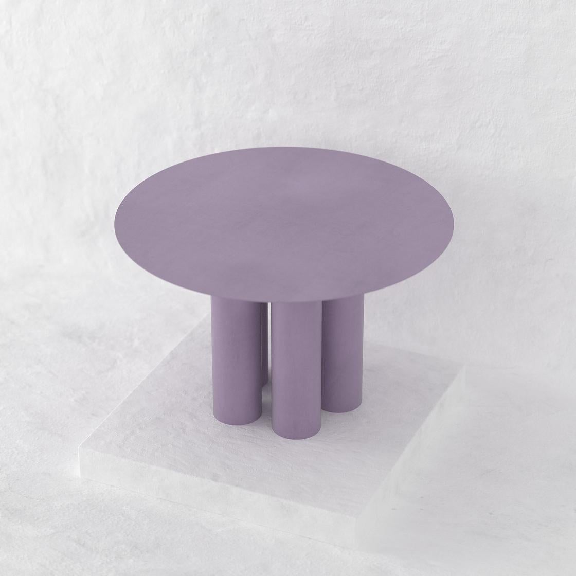 Mexican Lila Chunky Dining Table For Sale