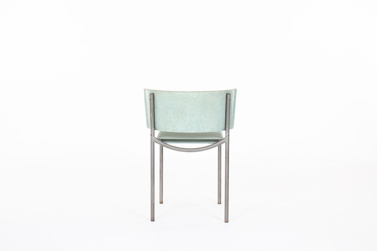 Lila Hunter chairs by Philippe Starck for XO, fiberglass, 1988 In Good Condition For Sale In JASSANS-RIOTTIER, FR