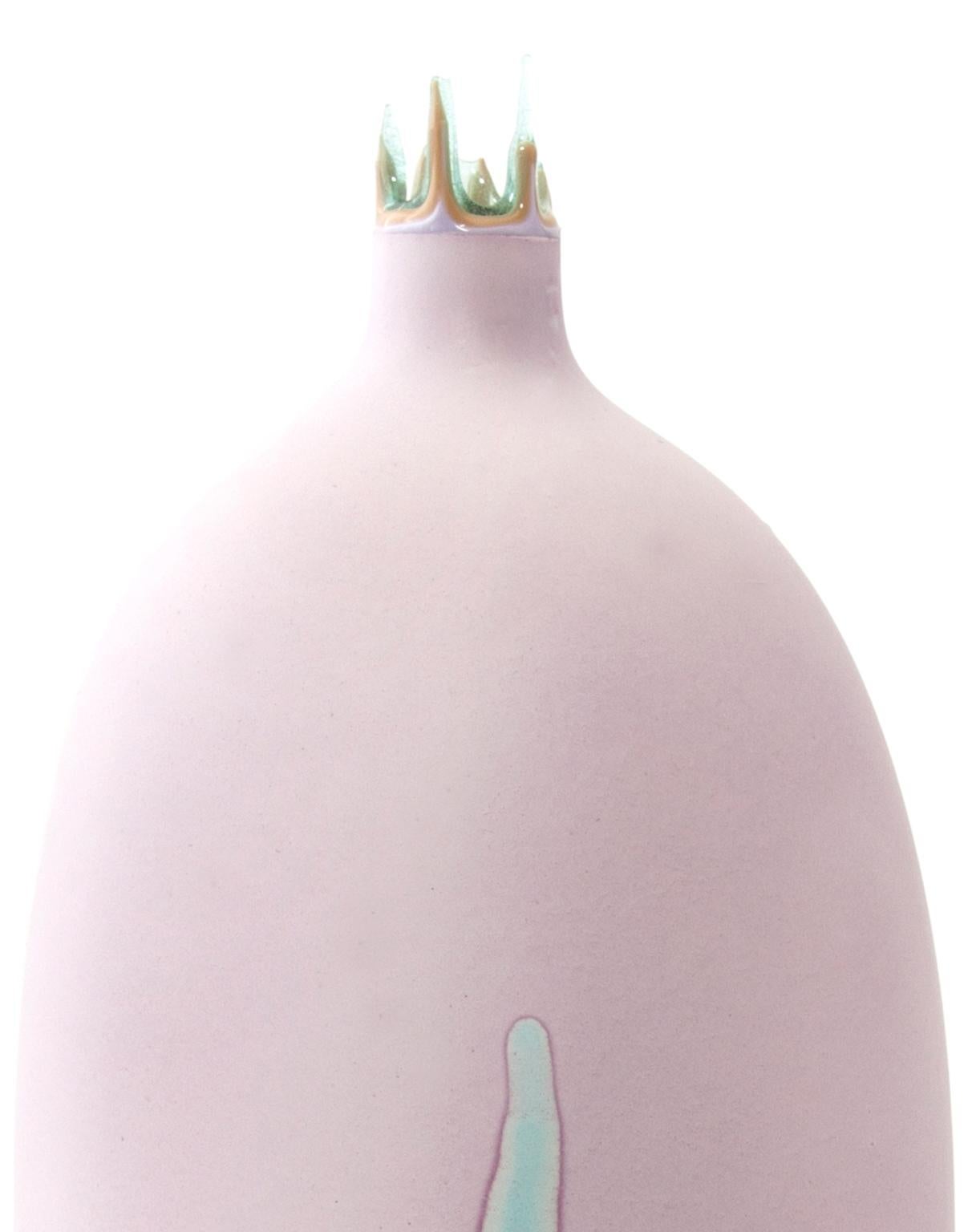Postmoderno Vaso Venere lilla e ruggine di Elyse Graham in vendita