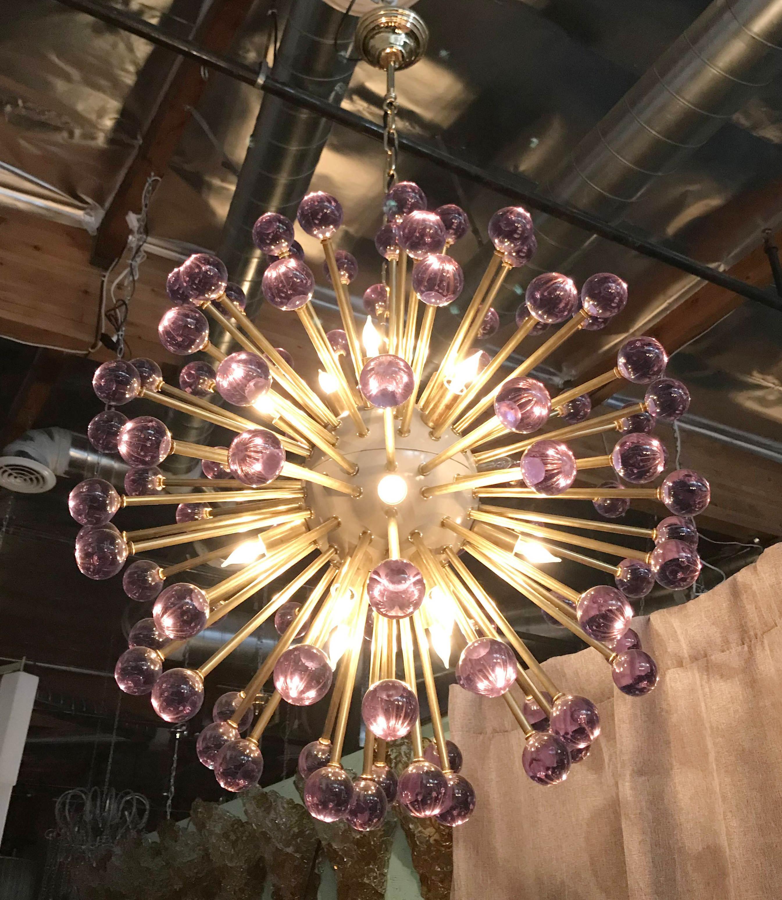 Lampadario Sputnik Lilac Burst di Fabio LTD In condizioni Nuovo in vendita a Los Angeles, CA