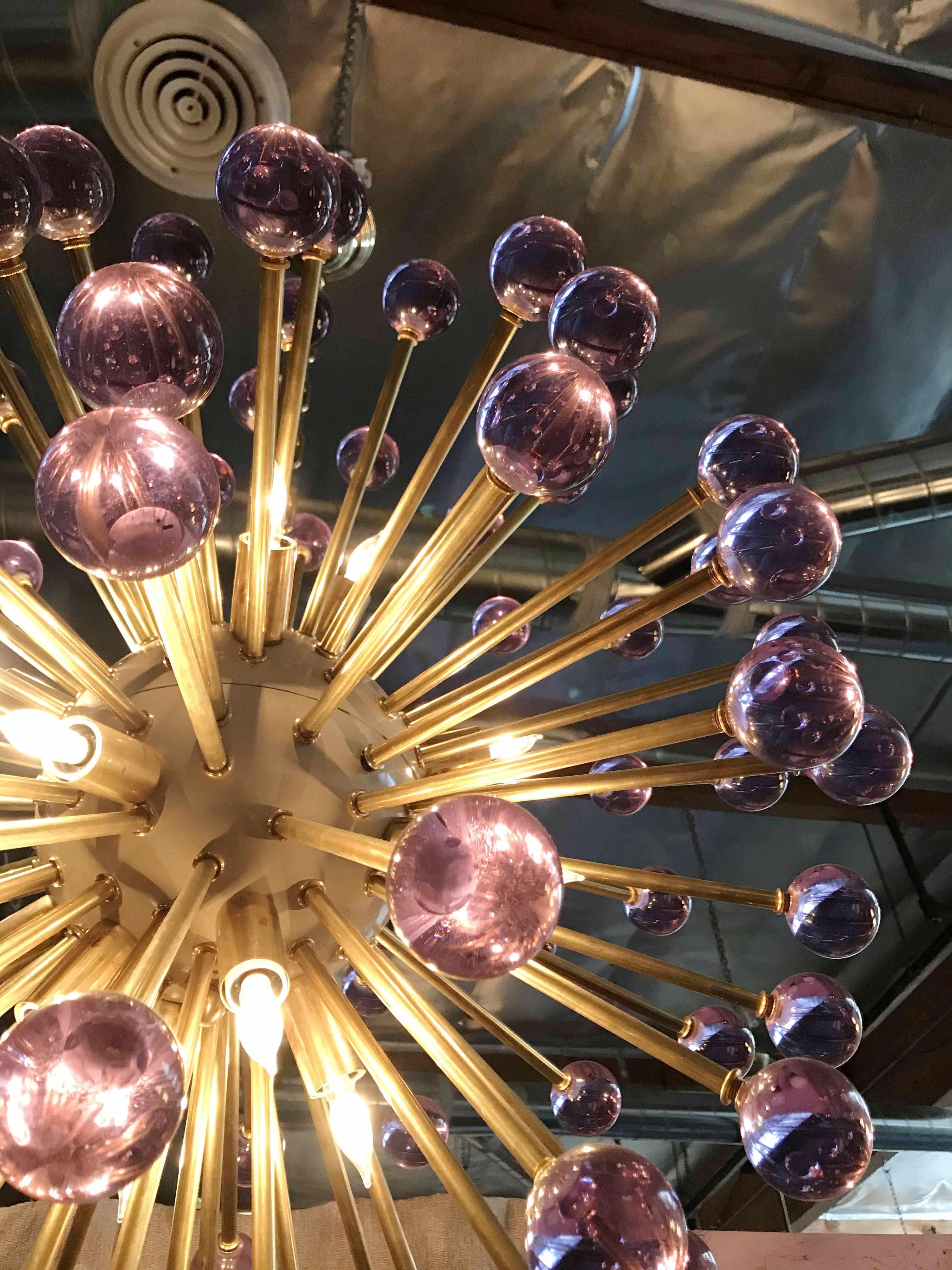 Lampadario Sputnik Lilac Burst di Fabio LTD in vendita 1