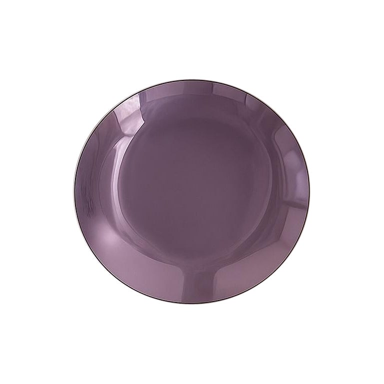 Specchio concavo lilla con un diametro di 100 cm/39".