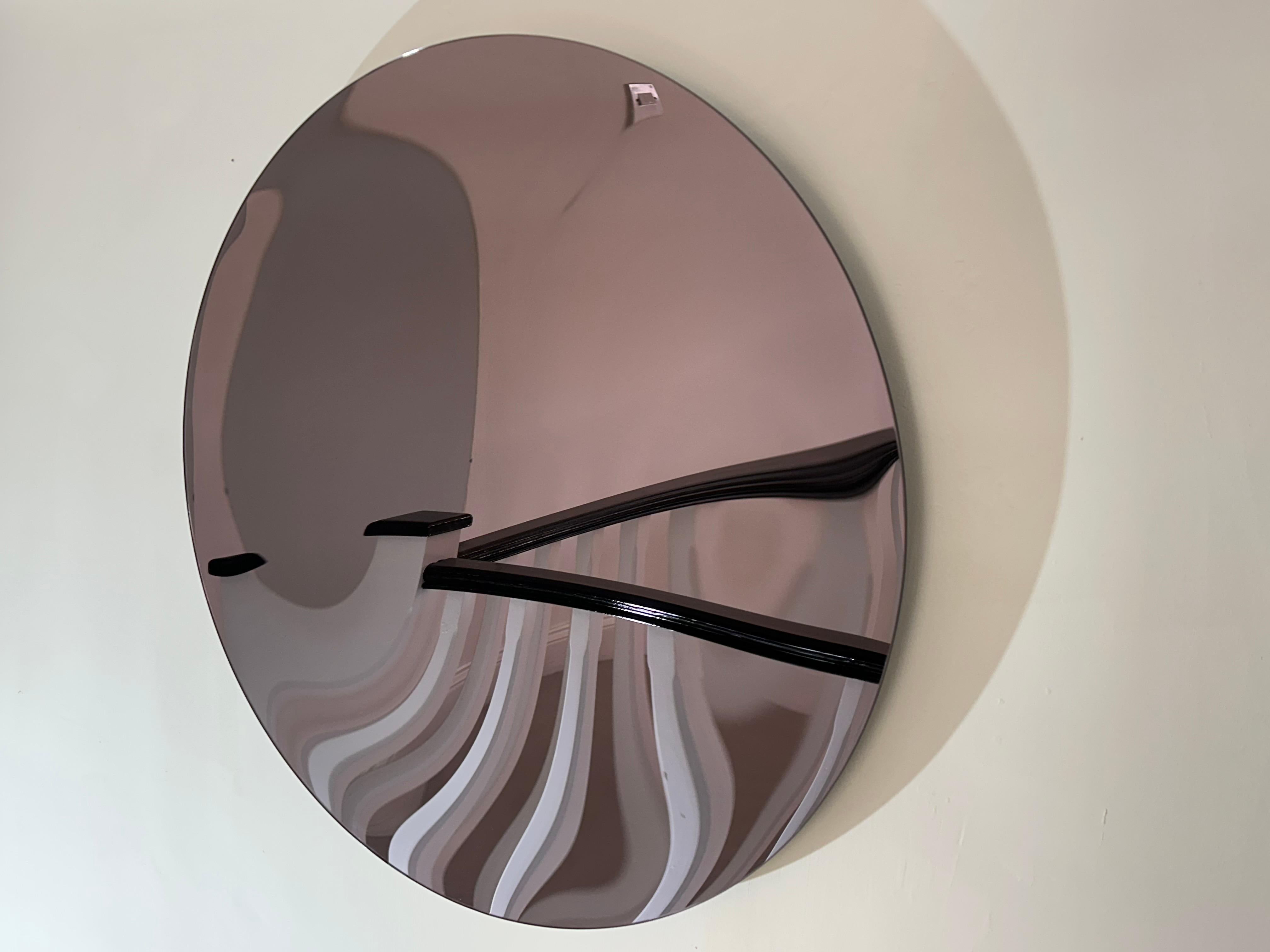 Argentato Specchio concavo lilla 110 cm/ 43,3