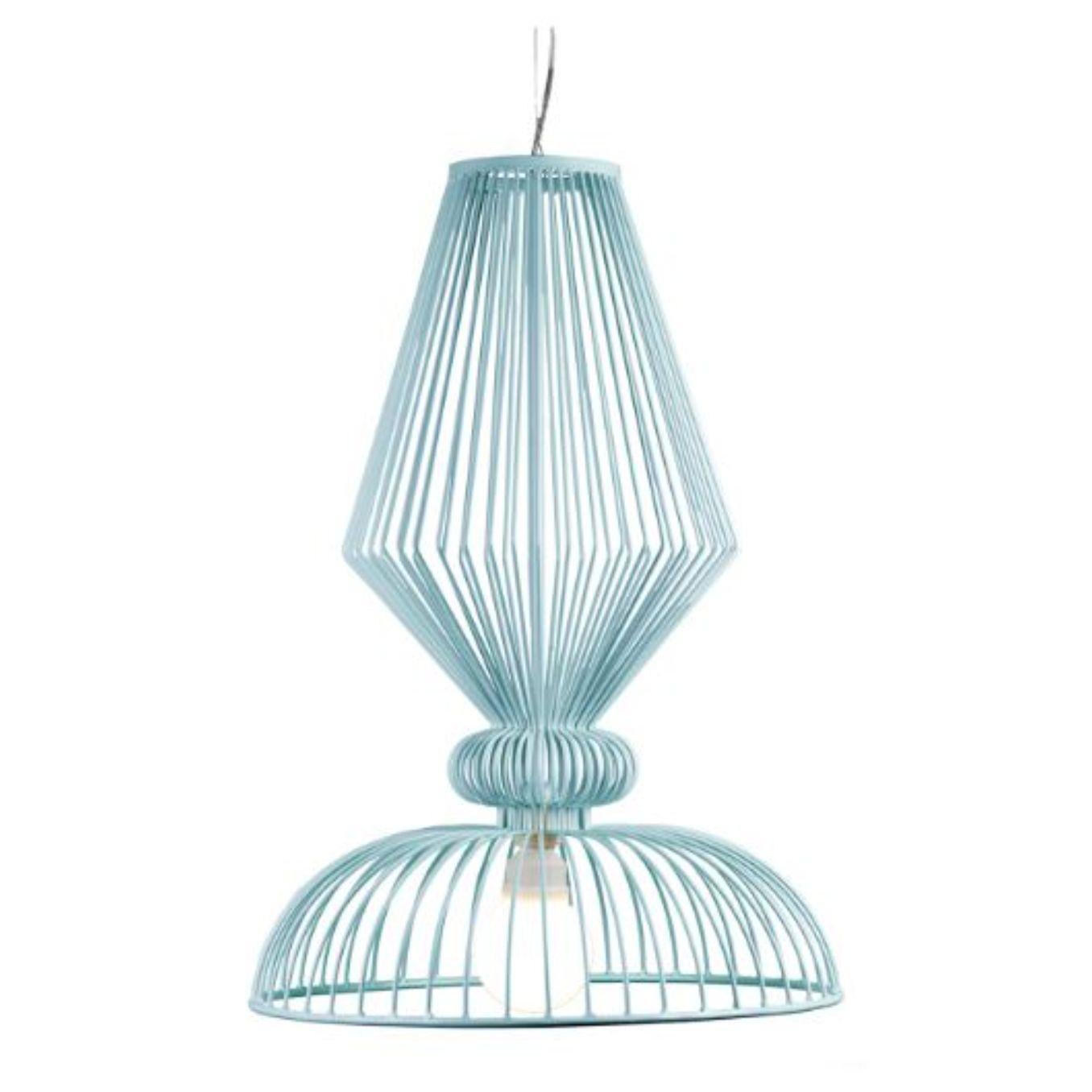 Modern Lilac Expand Suspension Lamp by Dooq For Sale