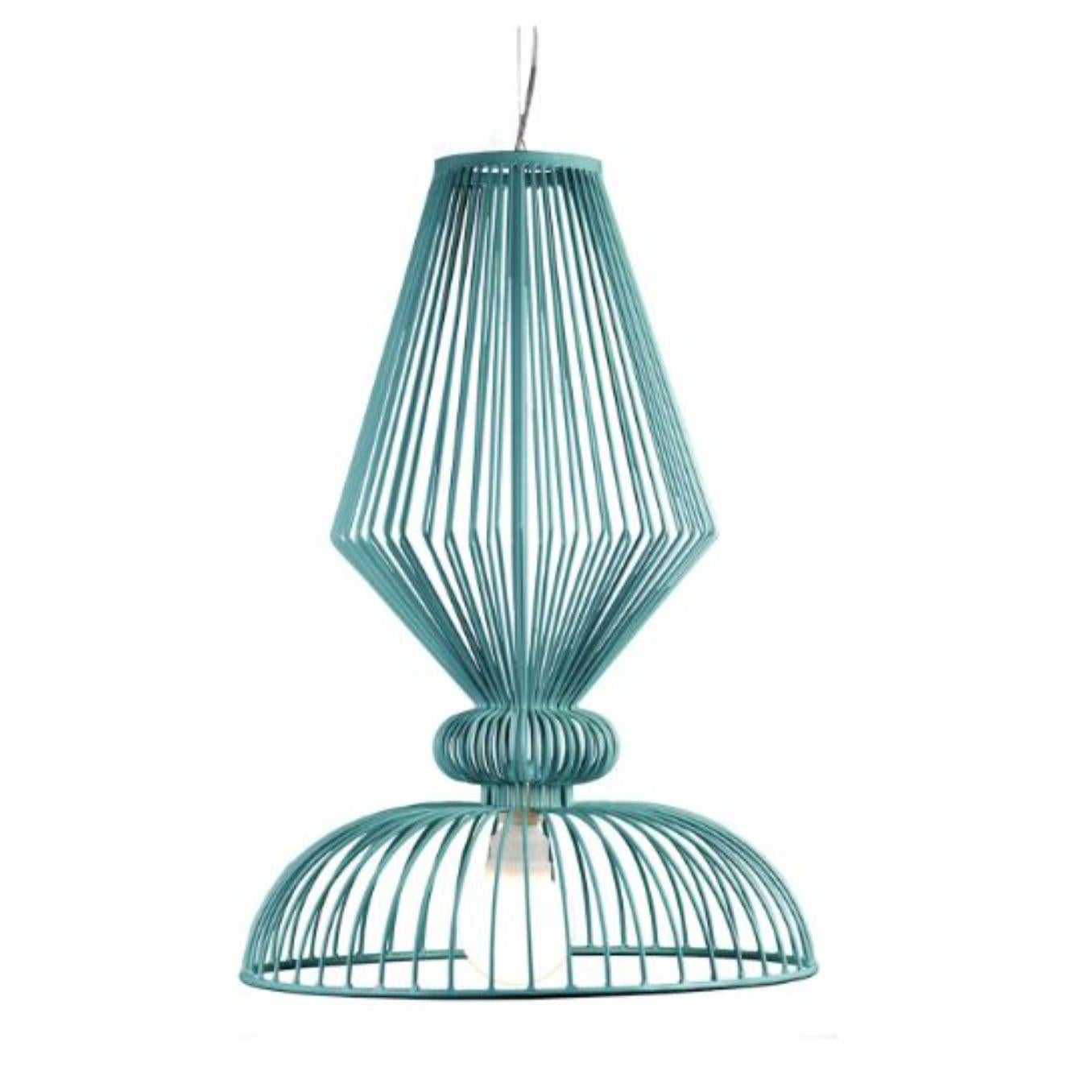 Metal Lilac Expand Suspension Lamp by Dooq For Sale