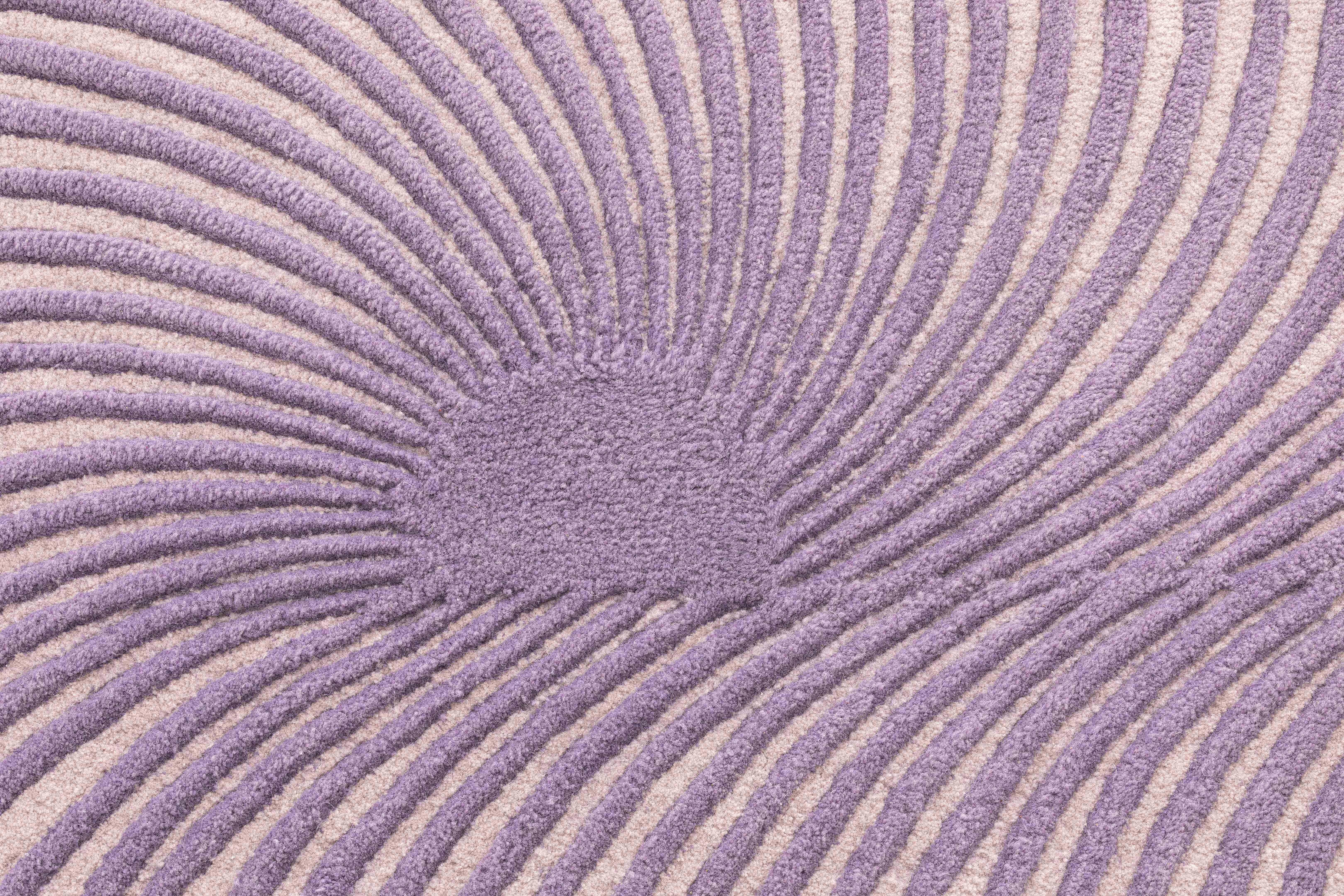 Spanish Lilac Giro Rug by Gandia Blasco For Sale