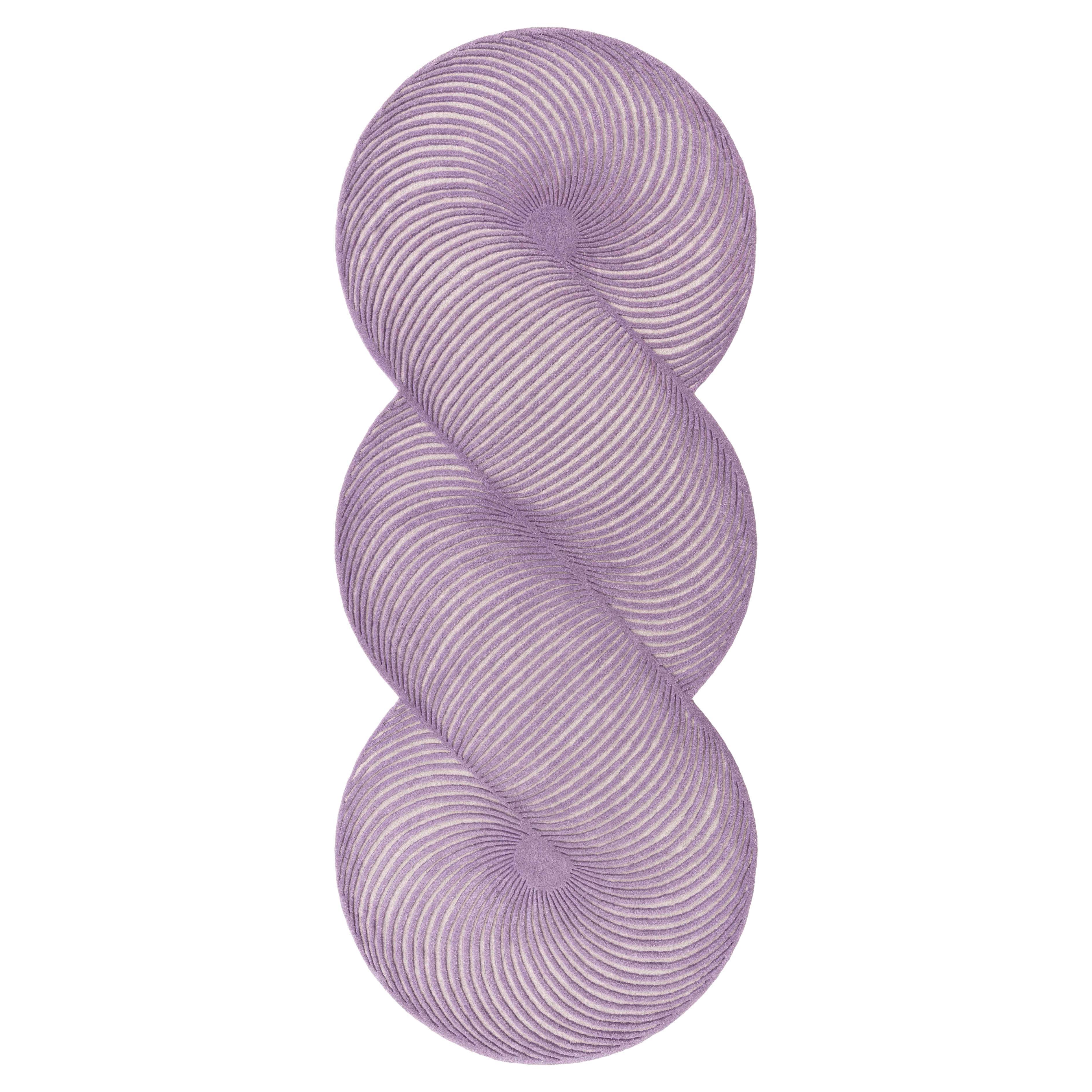 Lilac Giro Rug by Gandia Blasco